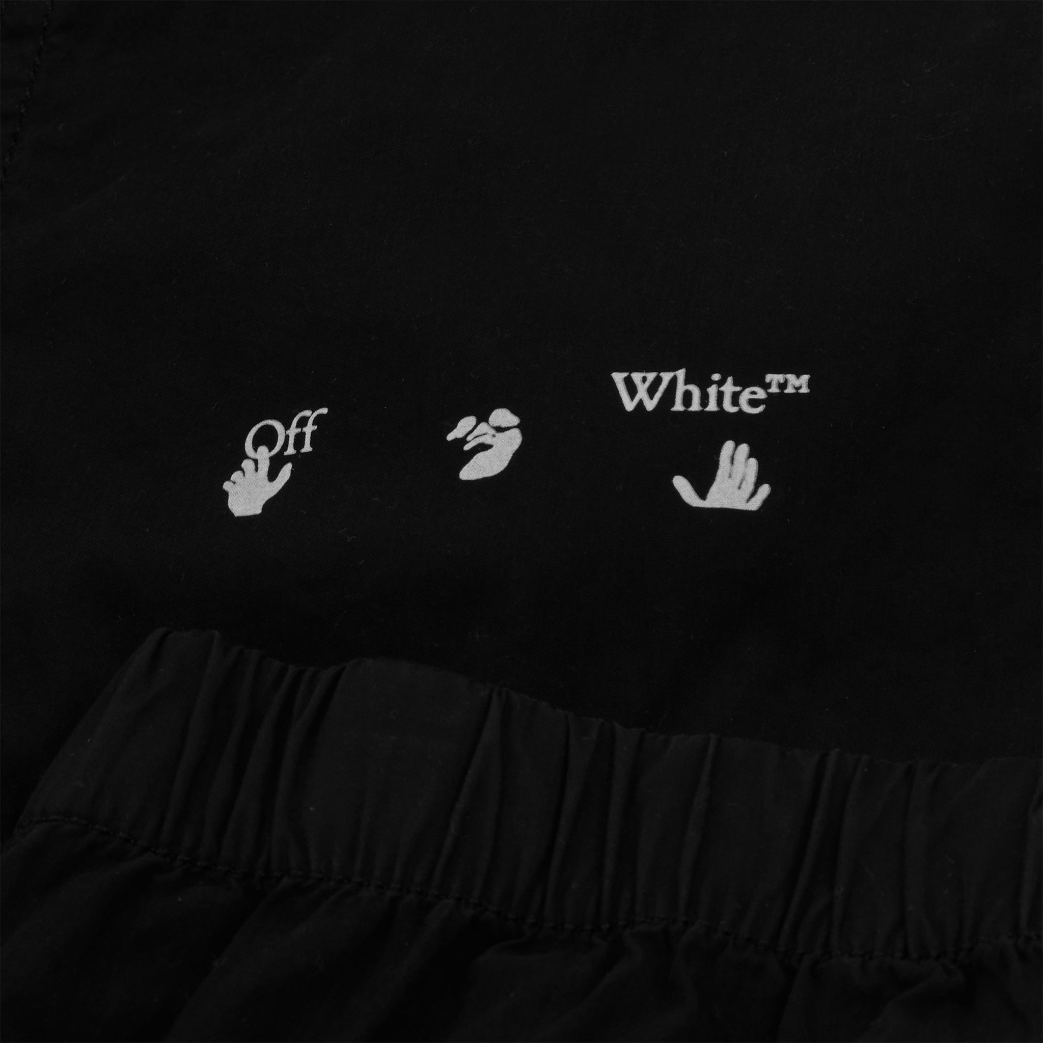 Off-White Hands Off Black Cargo Pants - view 3