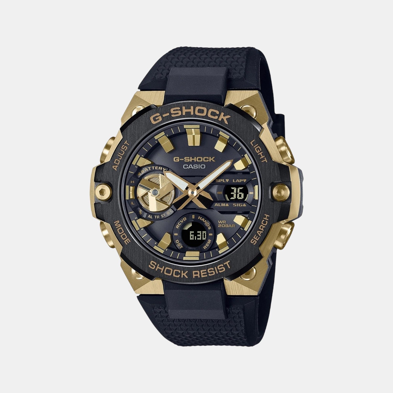 Casio G-Shock Men Quartz Black Dial Digital Resin Watch G1274