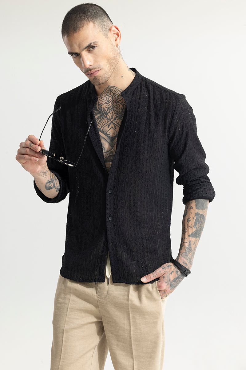 SNITCH CraftedCanvas Black Shirt - view 4