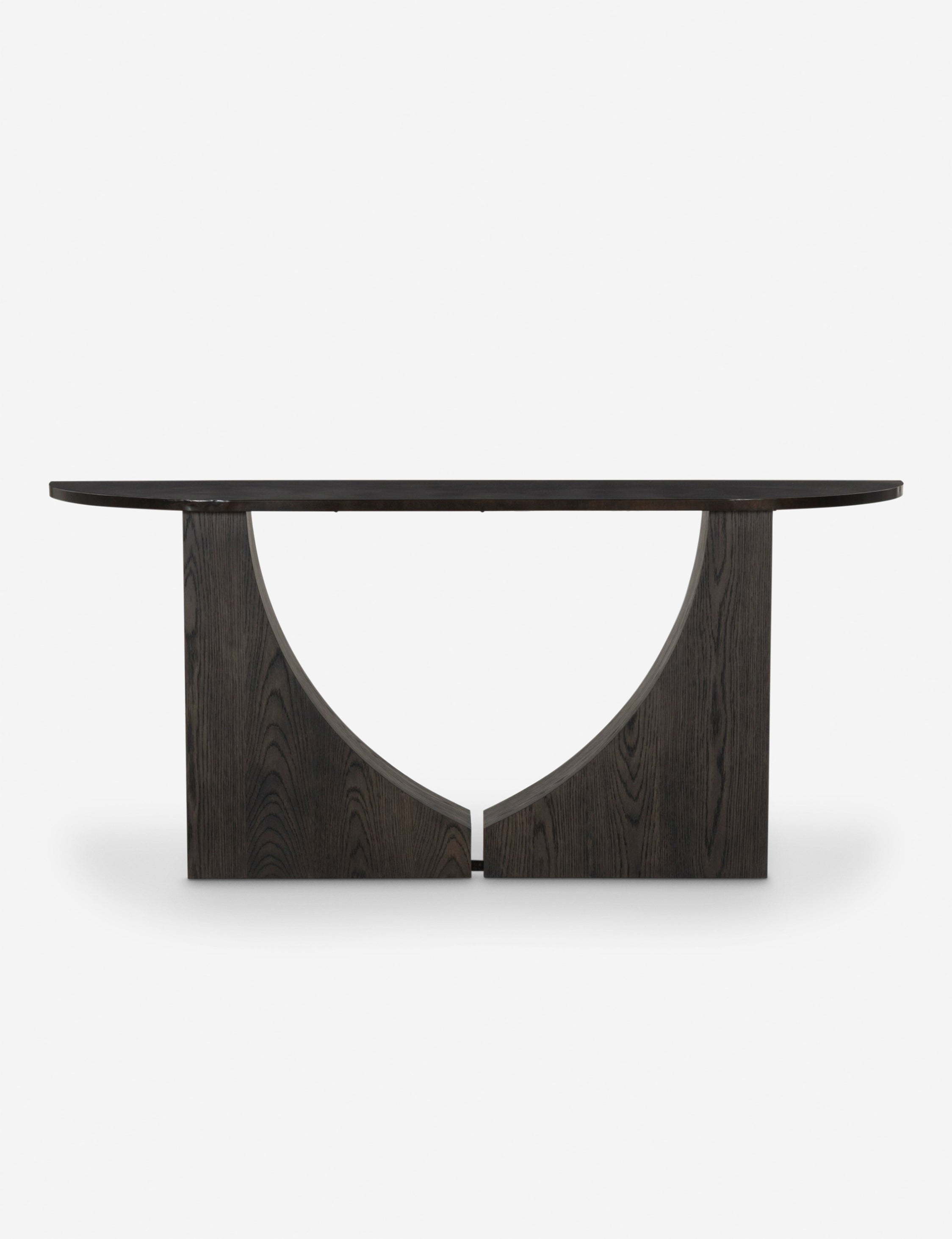 Lulu and Georgia Ozan Console Table – Dark Brown