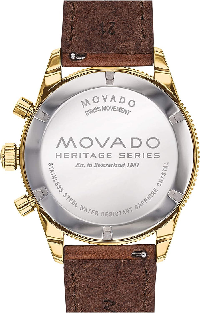 Movado Calendoplan Green Dial Men 42mm - view 3