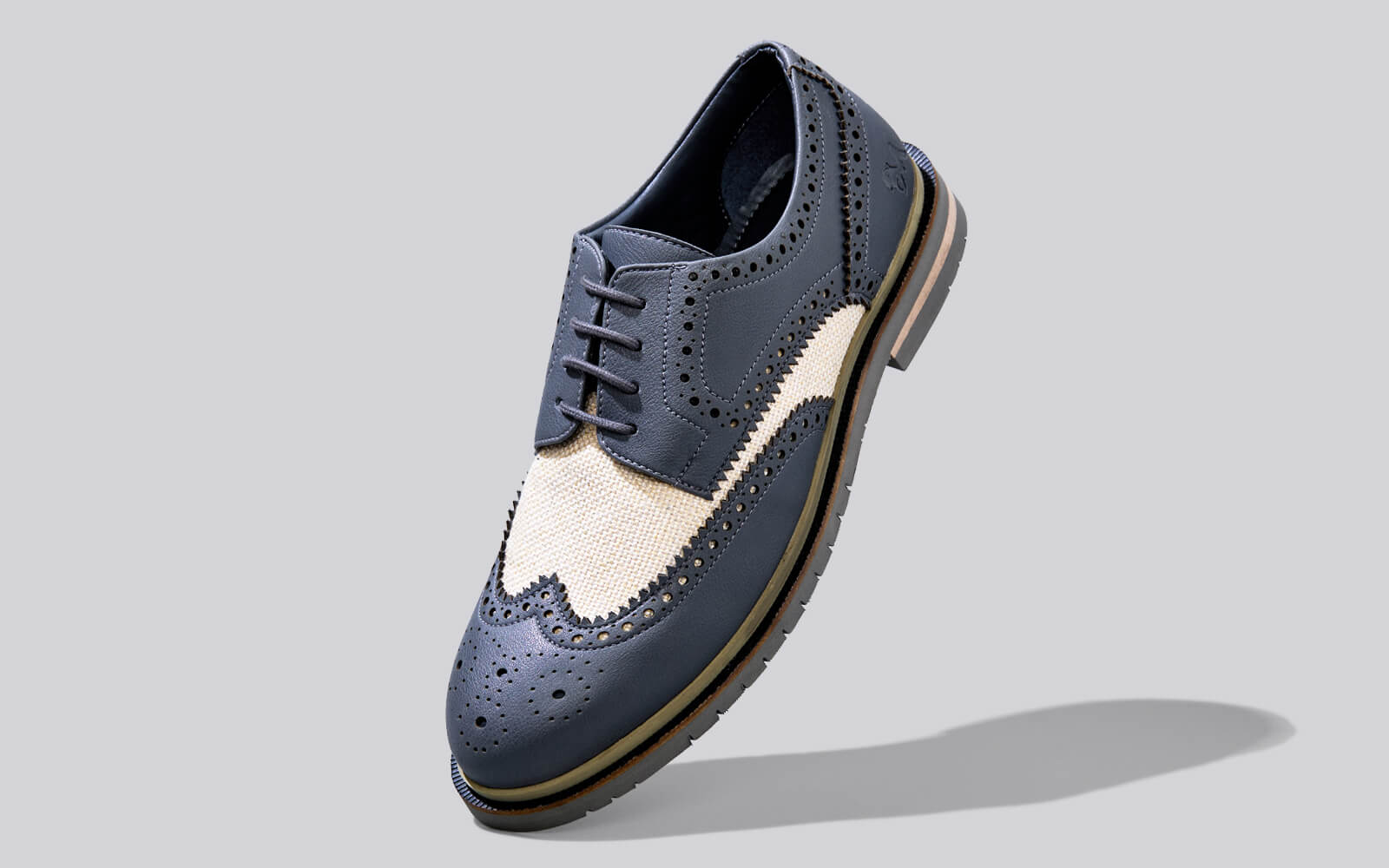 Neeman's Jute Dress Oxfords : Grey - view 2