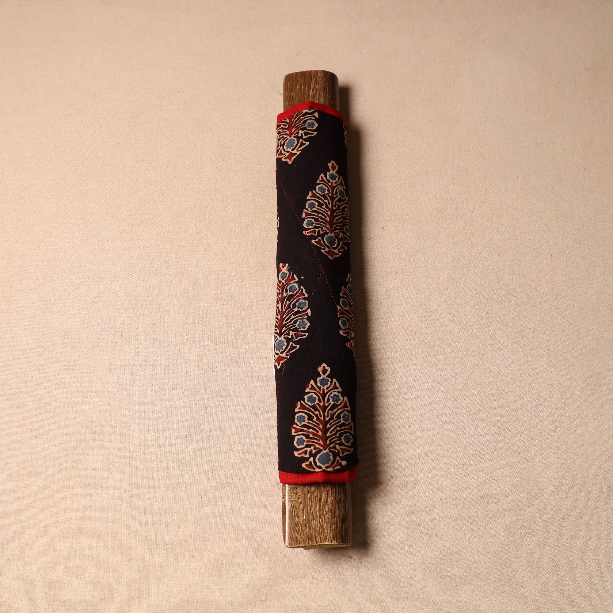 JALPARI Black - Handmade Cotton Fridge Handle Cover 13