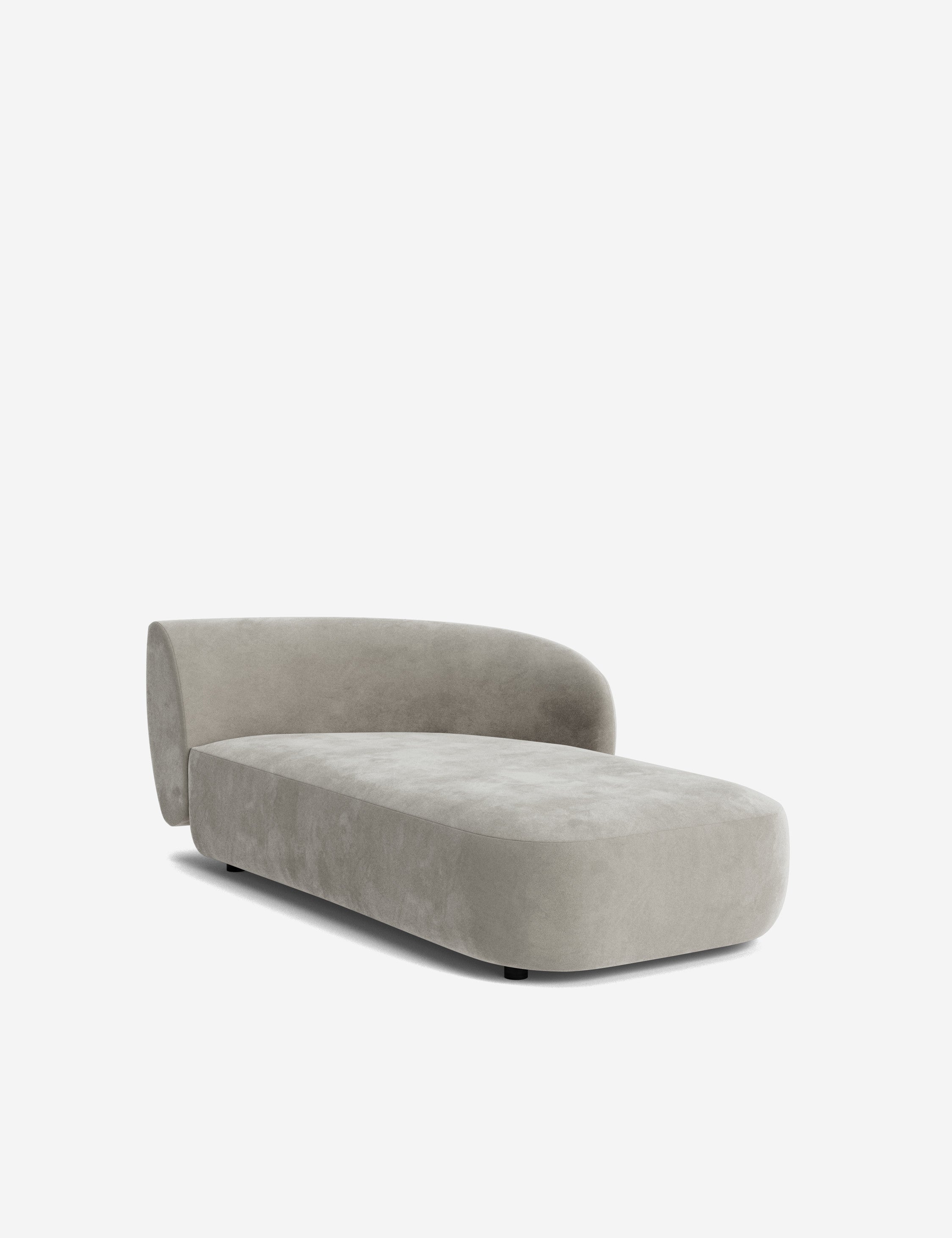 Lulu and Georgia Claret Modular Right Chaise - view 205