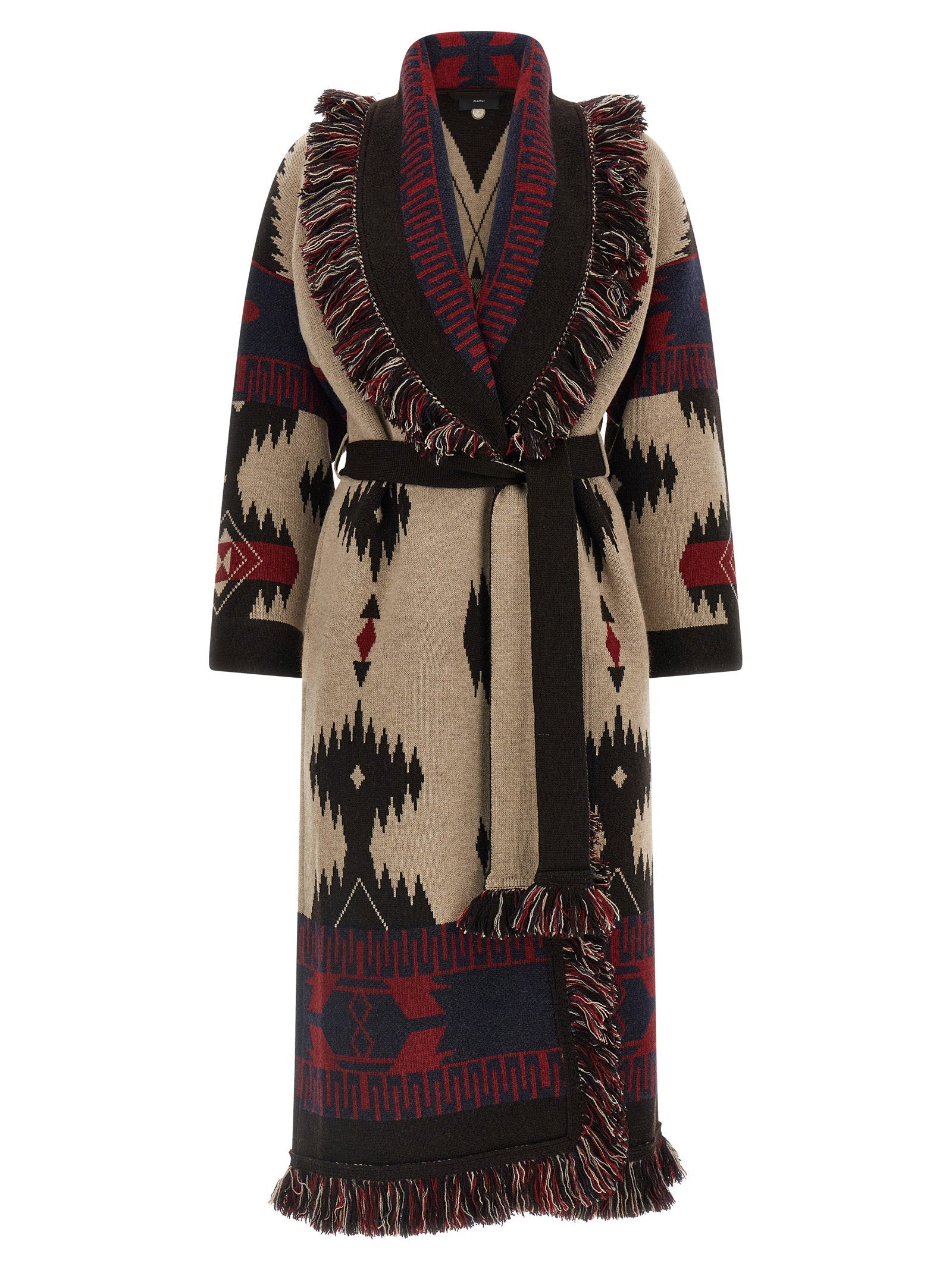 Alanui Icon Long Coat – 100% virgin wool
