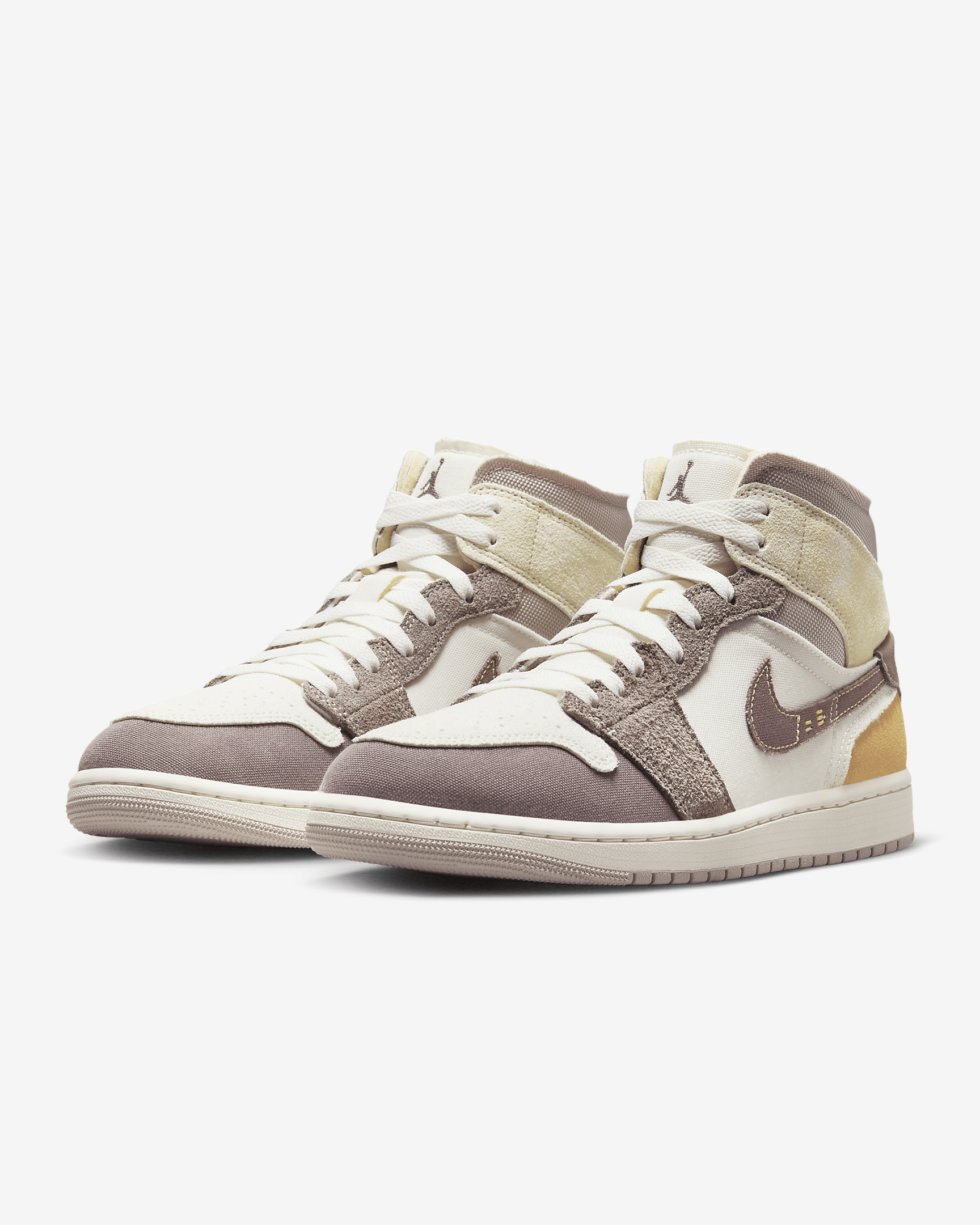 Kicks Machine Air Jordan 1 Mid SE Craft Taupe Haze Sale - view 2