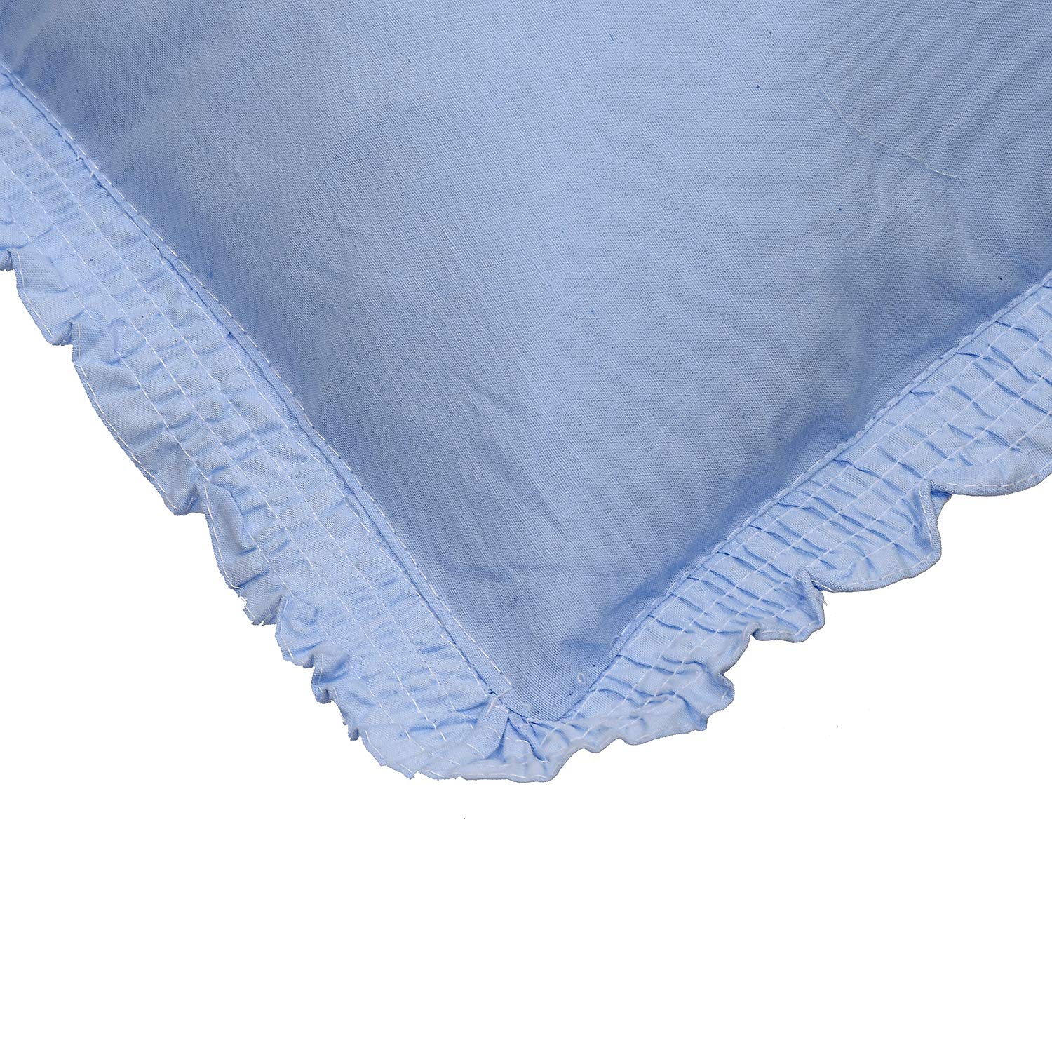 Kuber Industries Embroided Design 2 Piece Cotton Pillow Cover Set-17"x27" (Blue) Luxury Pillow Covers - CTKTC040263, 200 TC - view 5