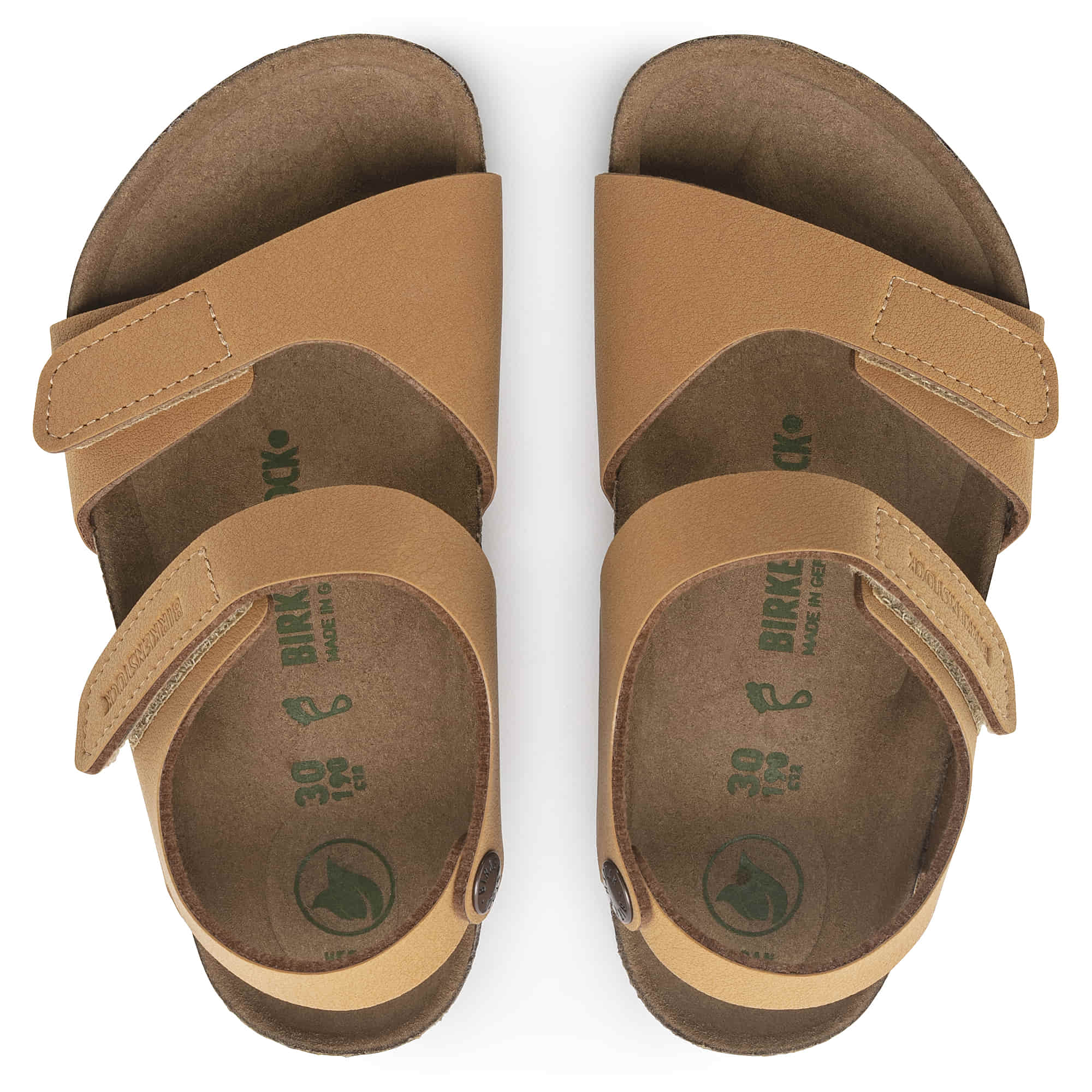 Birkenstock Palu Kids Birko-Flor Nubuck – Brown Brown/Earthy Vegan Caramel - view 2
