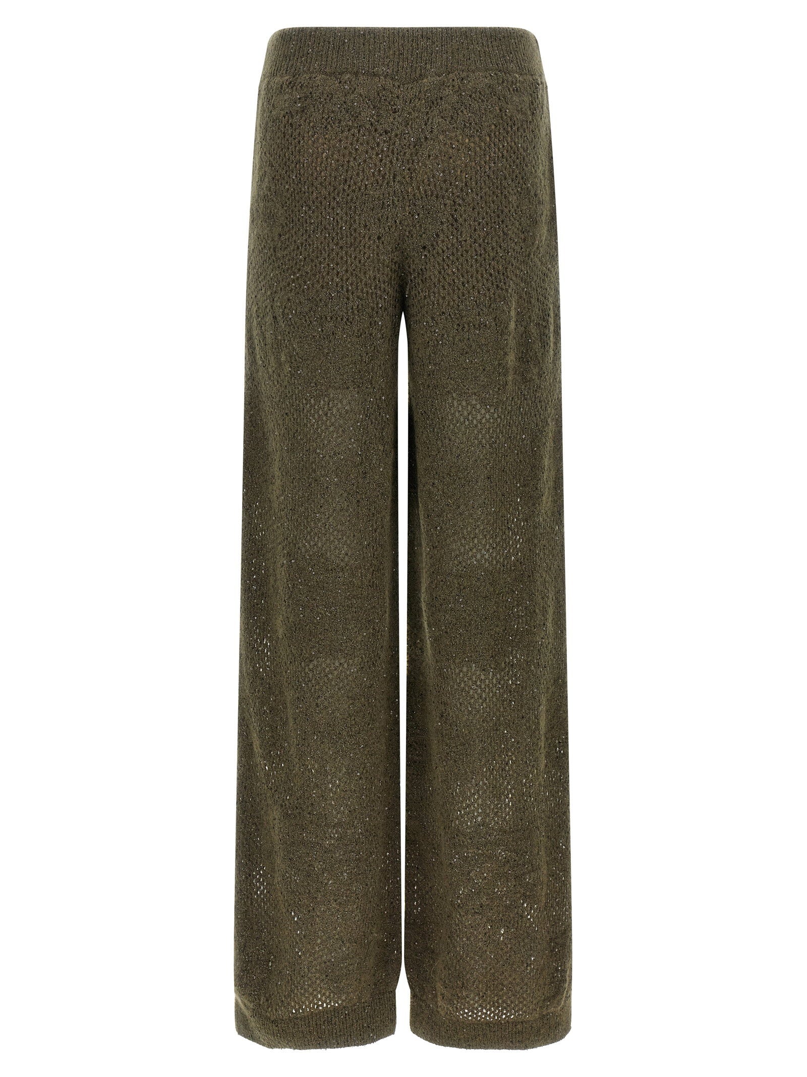 Brunello Cucinelli Track Flower Lace Pants - view 2