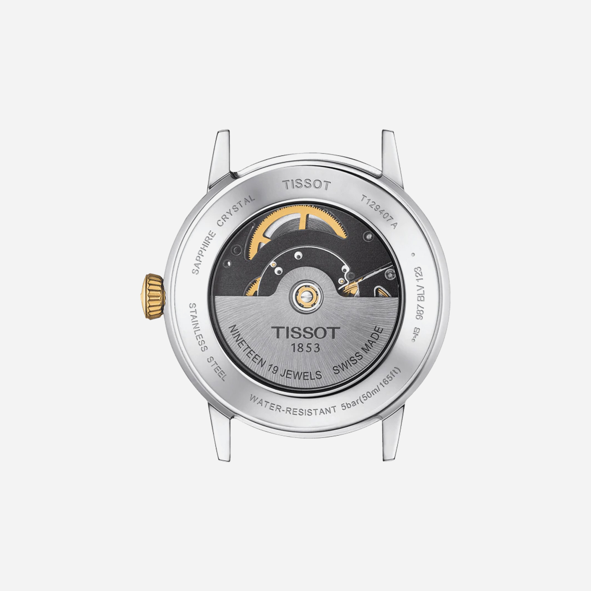Tissot Classic Dream Swissmatic Silver Dial 42mm Two-Tone Stainless Steel Automatic - view 2