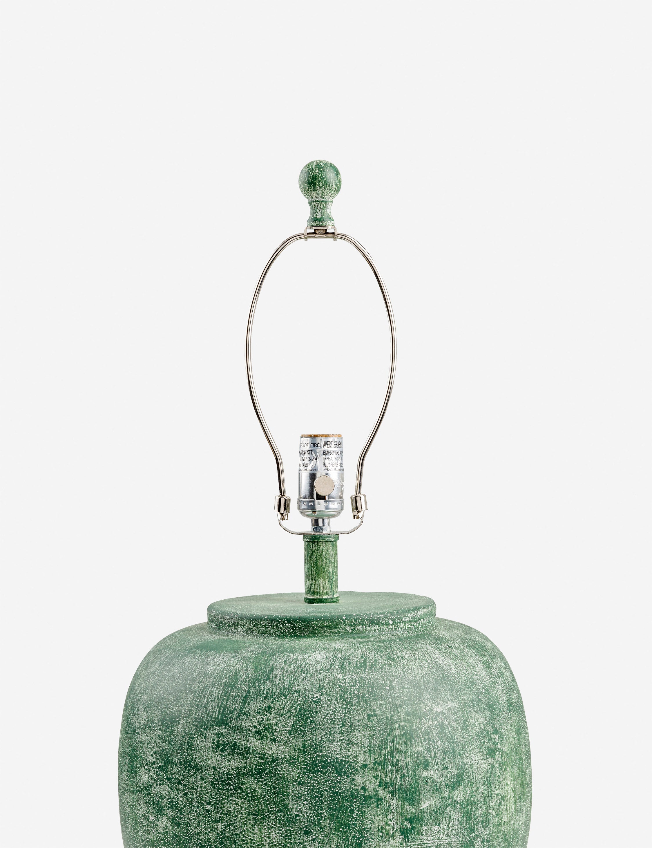 Lulu and Georgia Moreau Table Lamp – Green - view 4