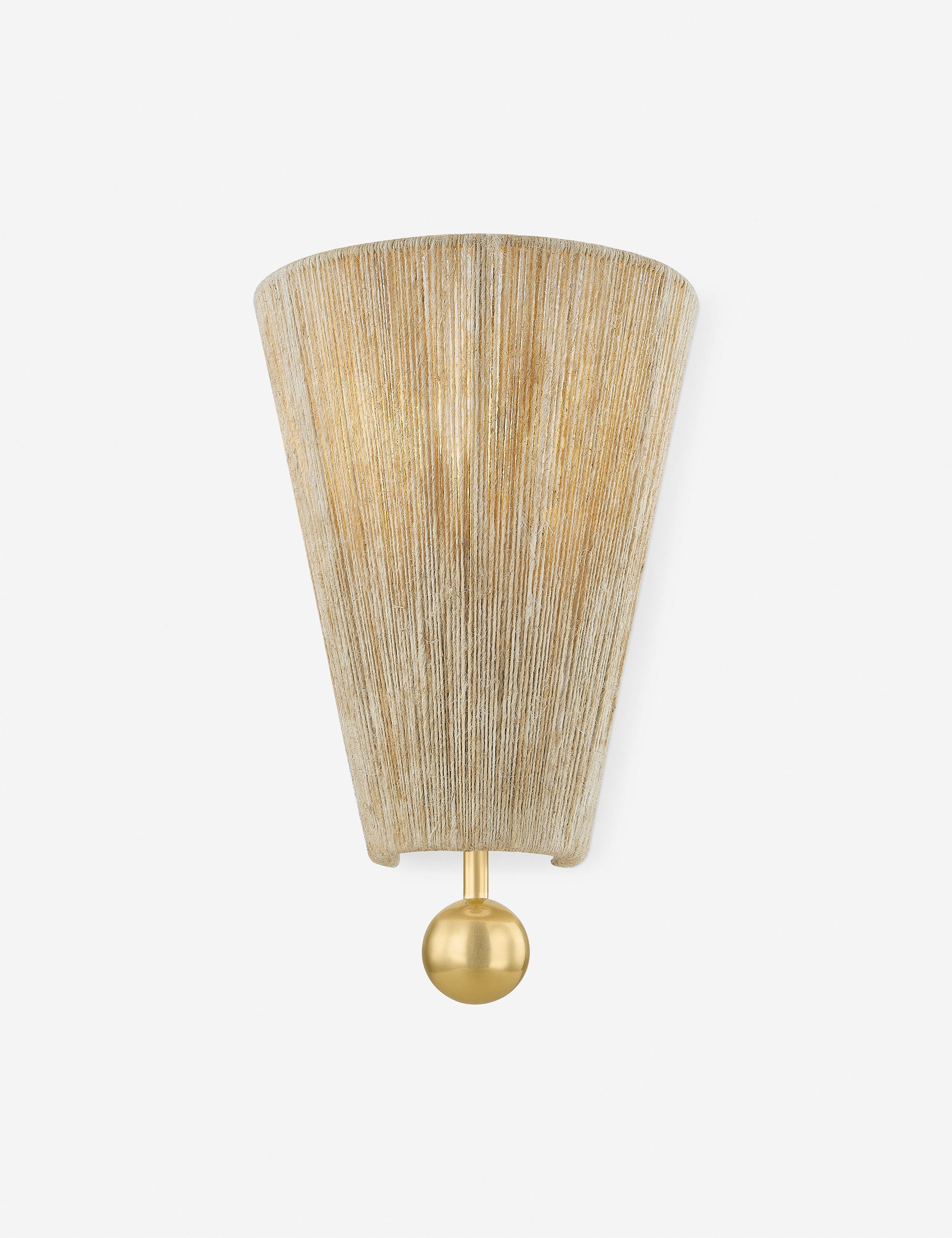 Lulu and Georgia Sicily Sconce – Natural - view 2