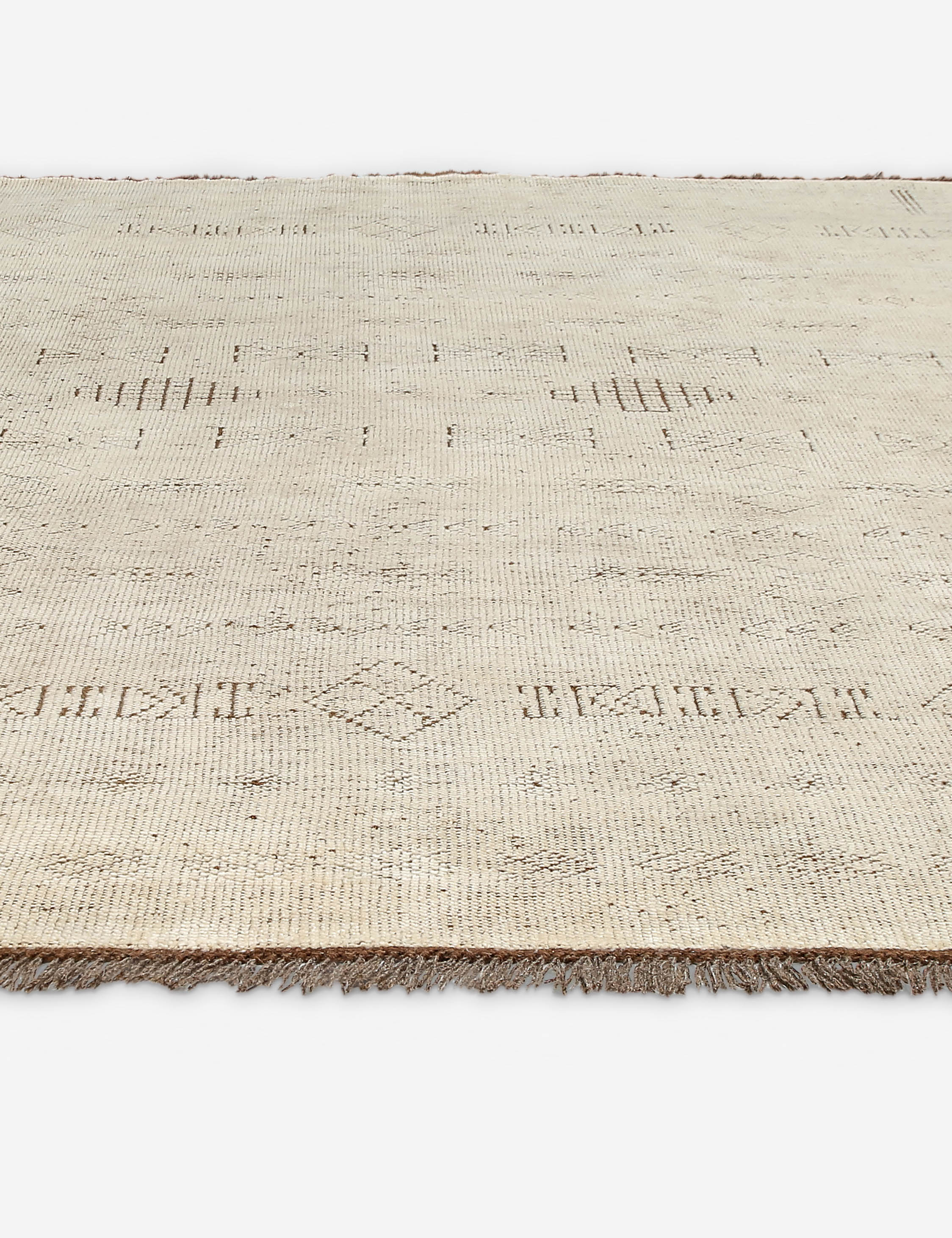 Lulu and Georgia Belgian Hand-Knotted Wool Rug by Button Atelier x Co.House Designs - view 4