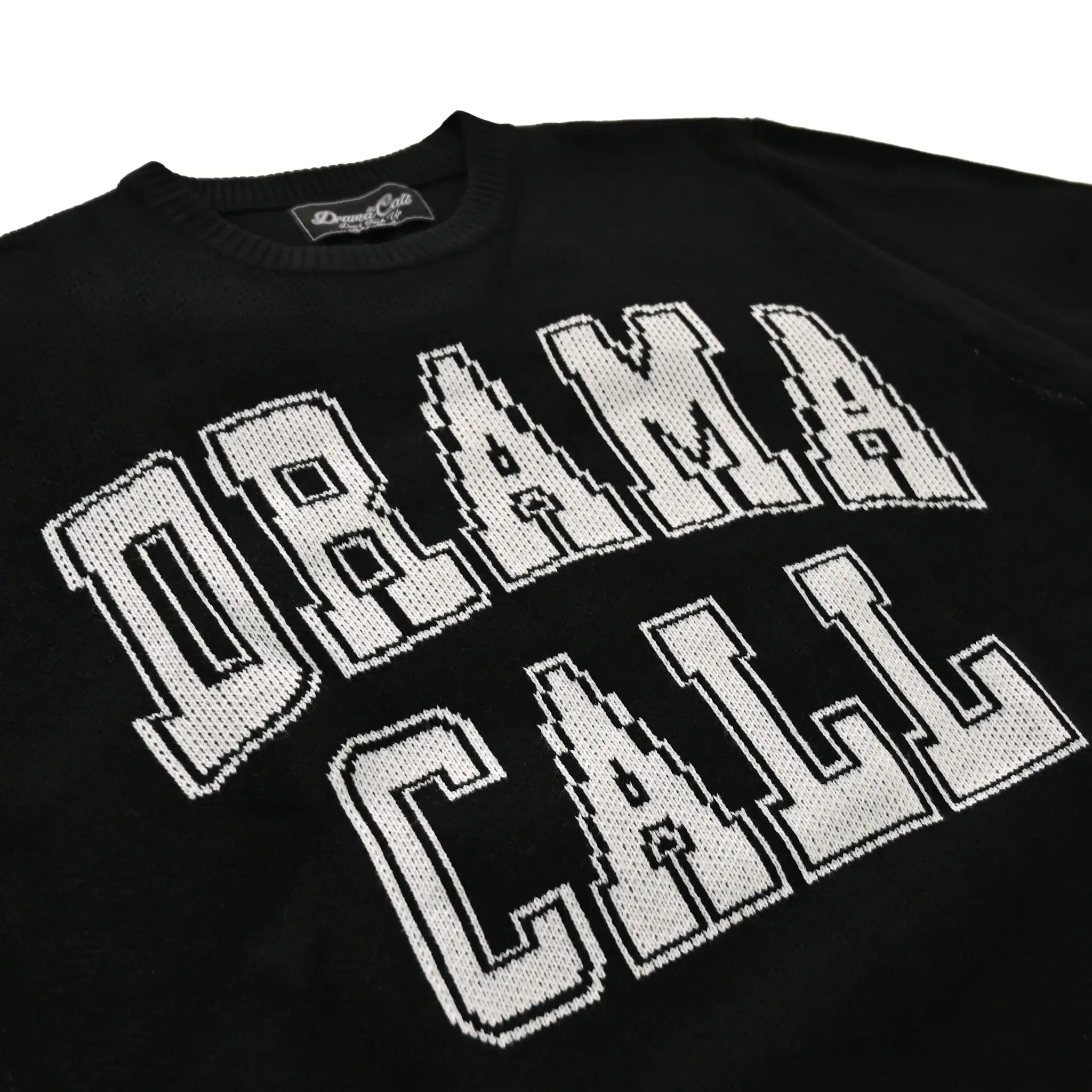 Drama Call Black White Knit Sweatshirt - view 3