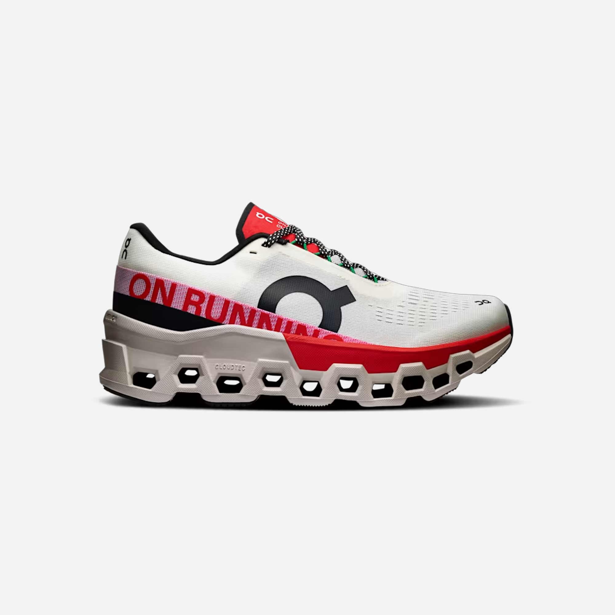 On Running Cloudmonster 2 Ivory Red WMNS