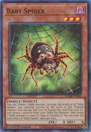 Yu-Gi-Oh! Baby Spider - BLMR-EN045 - Ultra Rare - 1st Edition