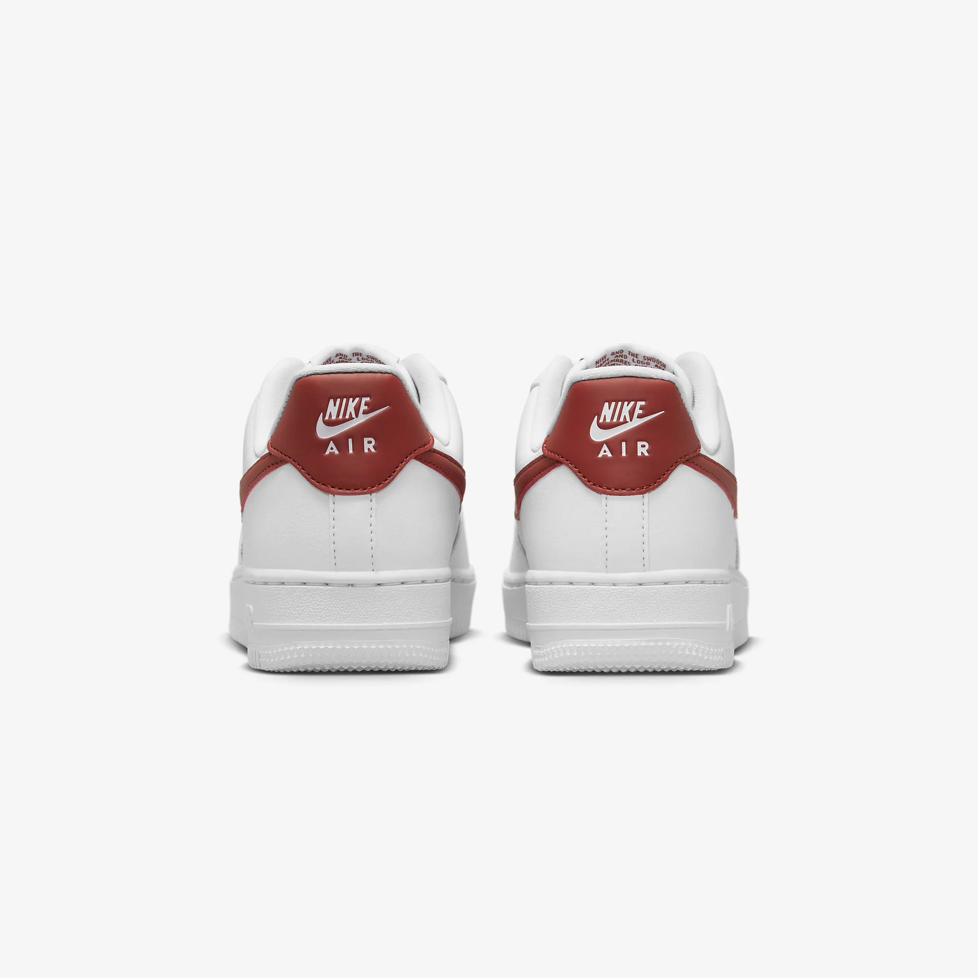 Nike | AIR FORCE 1 "07 { WHITE/RUGGED ORANGE - view 2