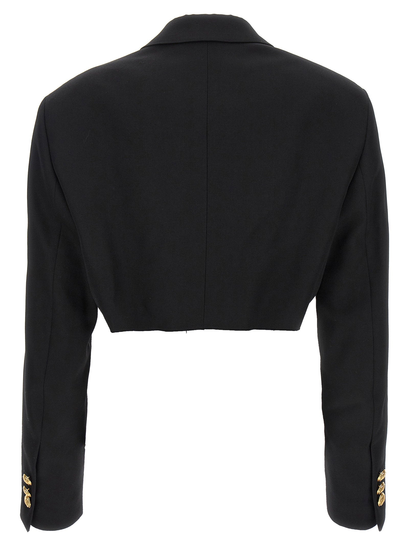 Palm Angels Cropped Blazer – 55% polyester, 45% wool - view 2