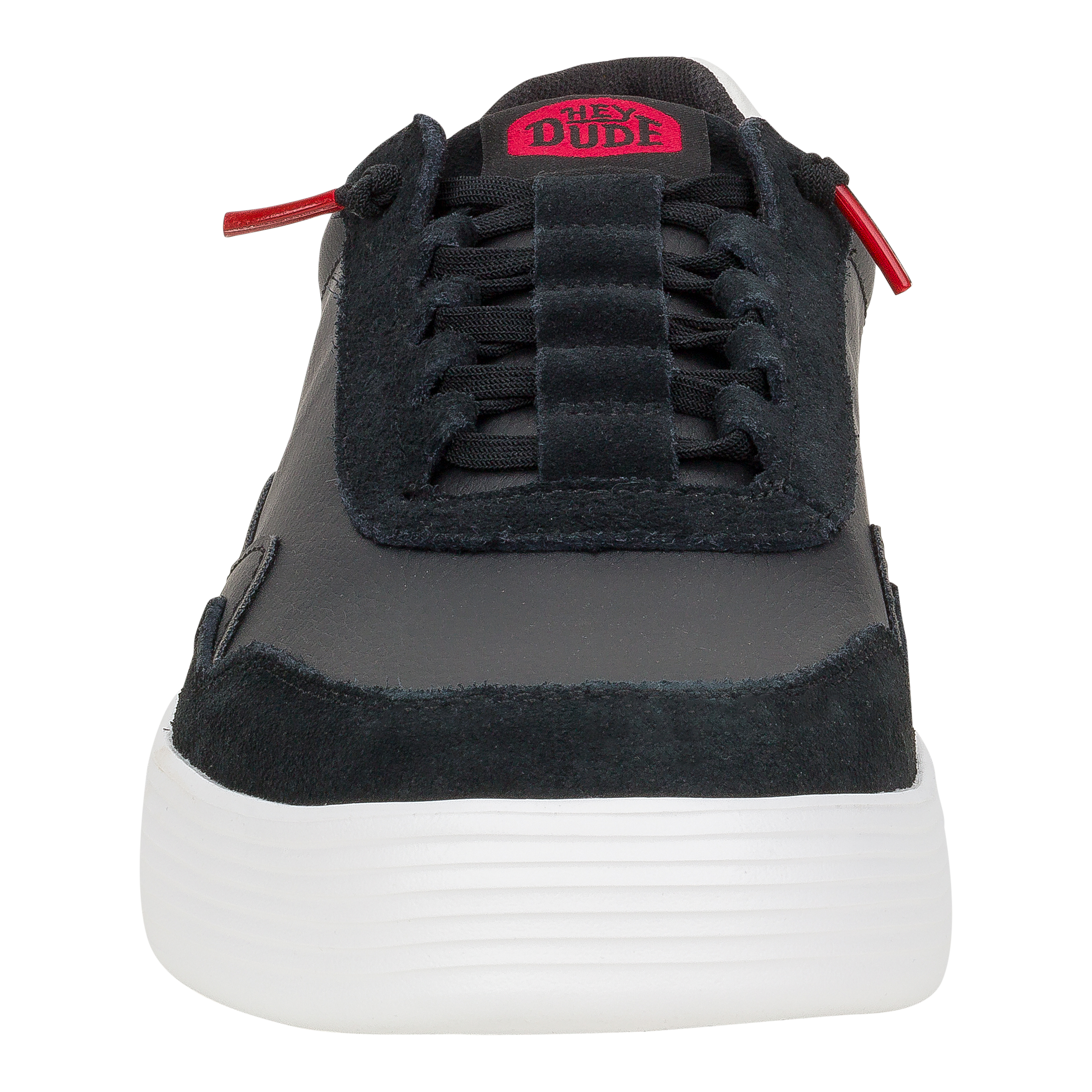 HEYDUDE shoes Hudson Classic - Black/White – Men's - view 4