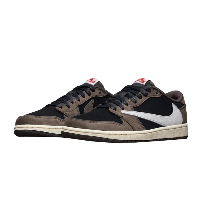 Cop Underdog Air Jordan 1 Low Travis Scott Mocha - view 2