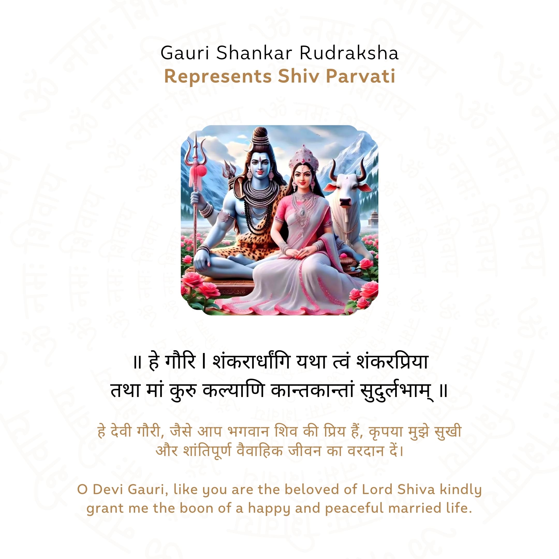 Prinjal Jewellers Gauri Shankar Rudraksha (Nepali) - view 4