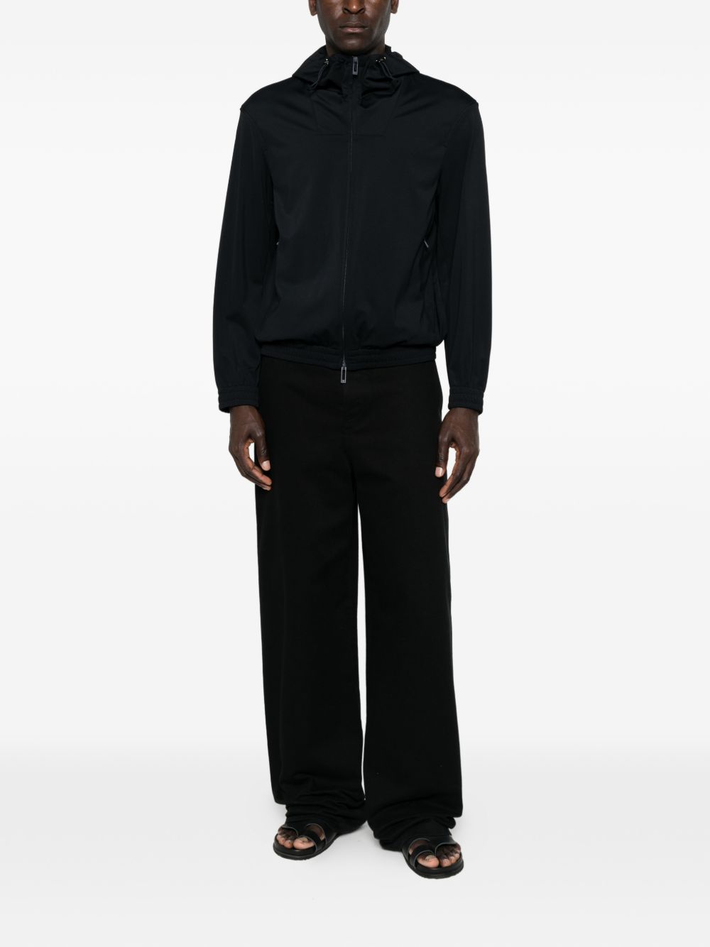 Emporio Armani Nylon hooded jacket - view 3