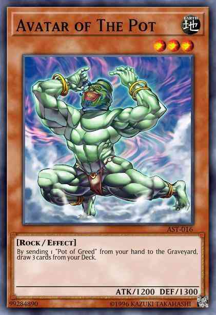 Yu-Gi-Oh! Avatar of The Pot - AST-016 - Rare - 1st Edition