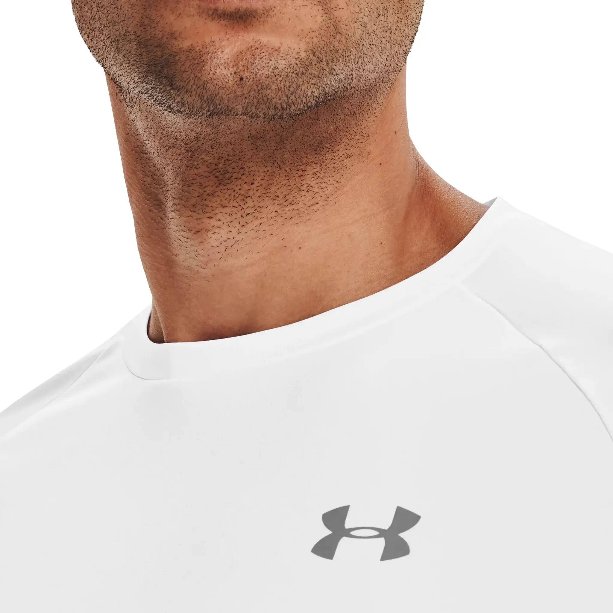 Under Armour UA Tech 2.0 White T Shirt - view 7