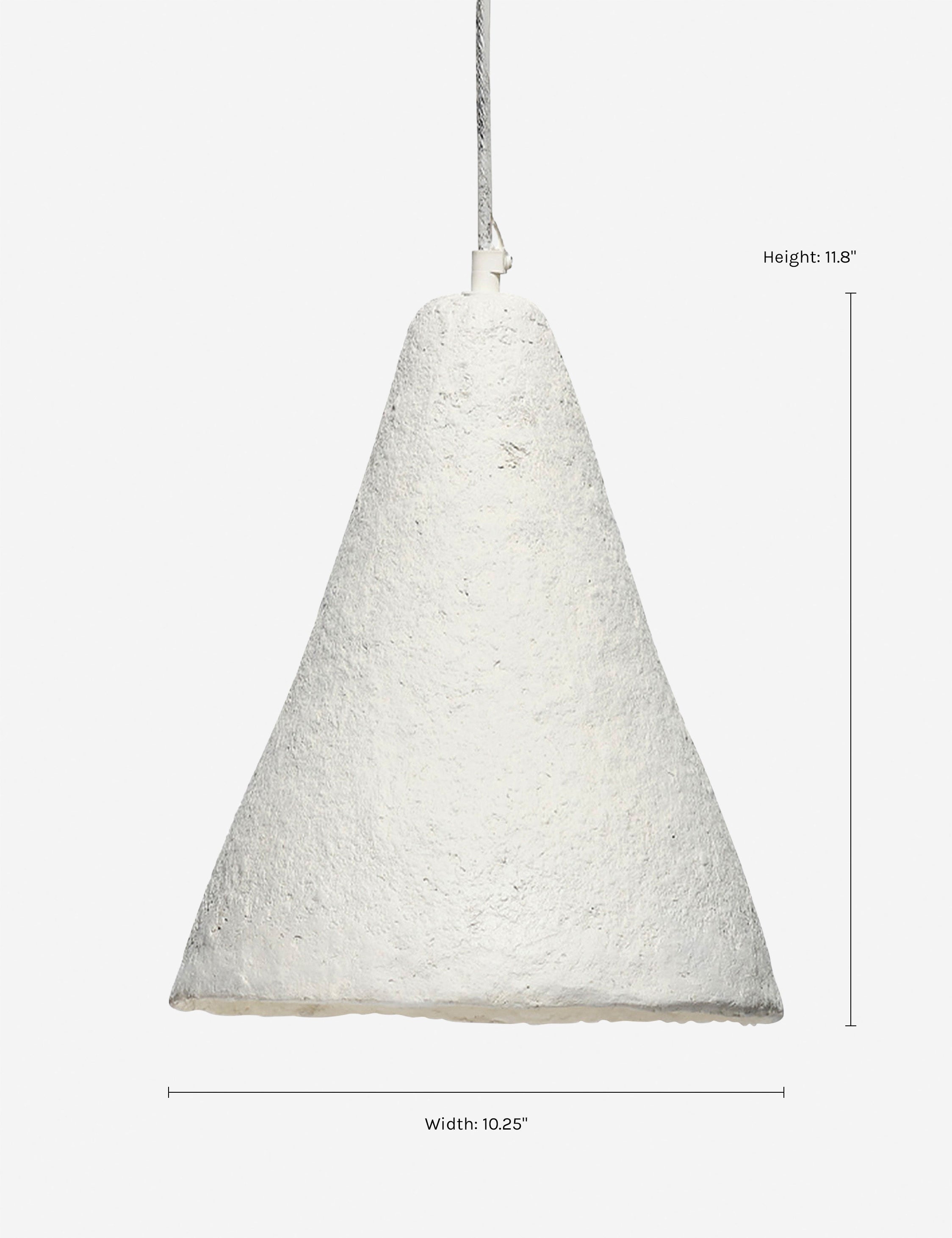 Lulu and Georgia Edvard Pendant Light – White - view 4