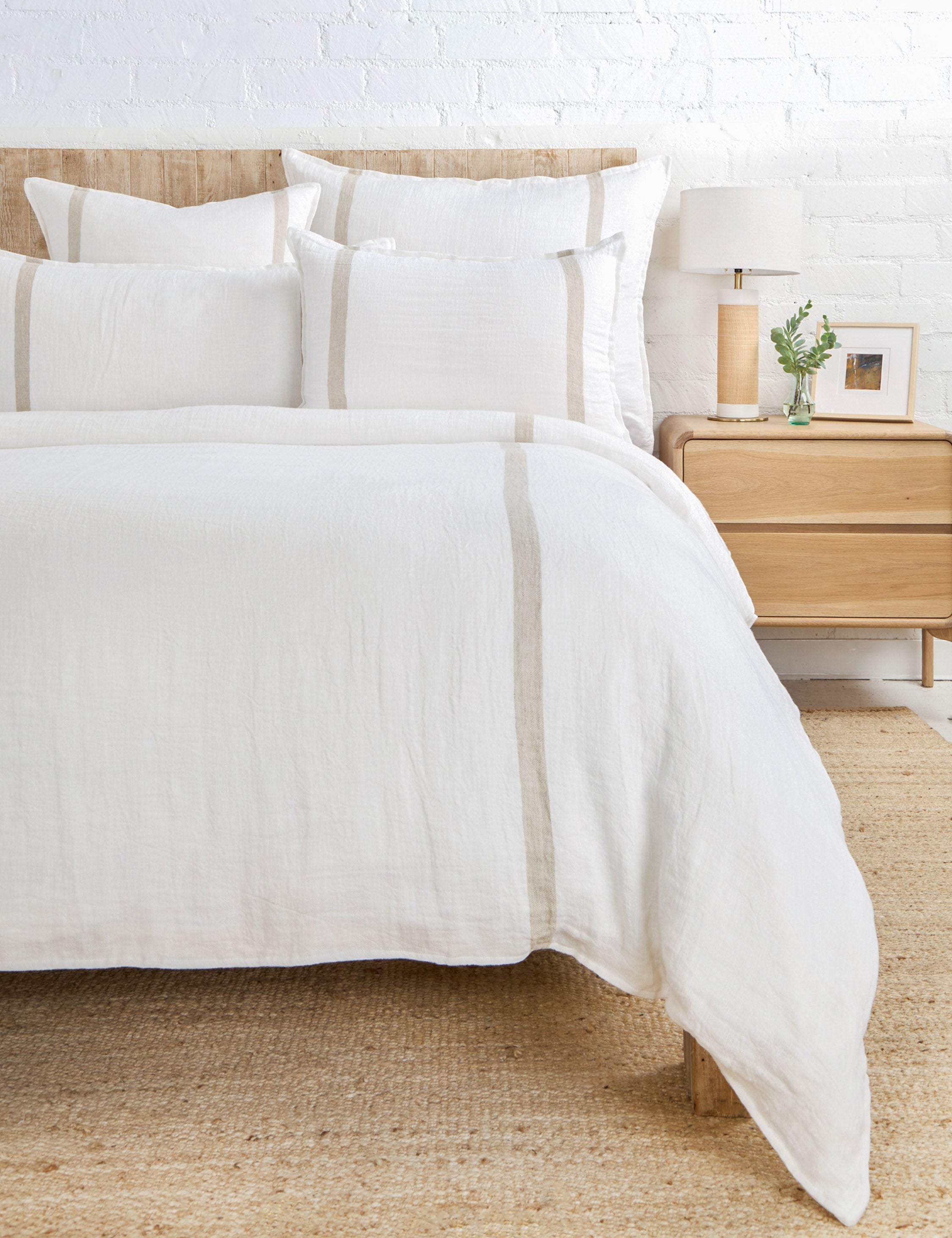 Lulu and Georgia Rory Linen Duvet Cover by Pom Pom at Home - view 15