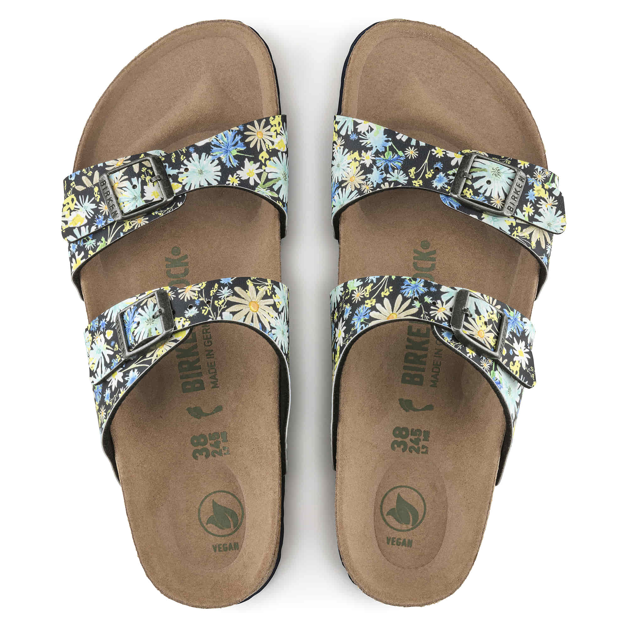 Birkenstock Sydney Vegan Birko-Flor – Multi Multi/Summer Floral Blue - view 2