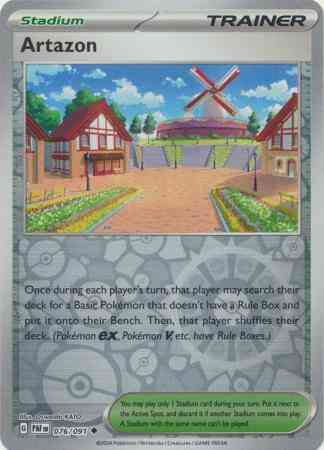 Uncommon sv045-076 reverse – Pokémon Artazon - 076/091 - Uncommon [sv045-076] [Reverse Holo]