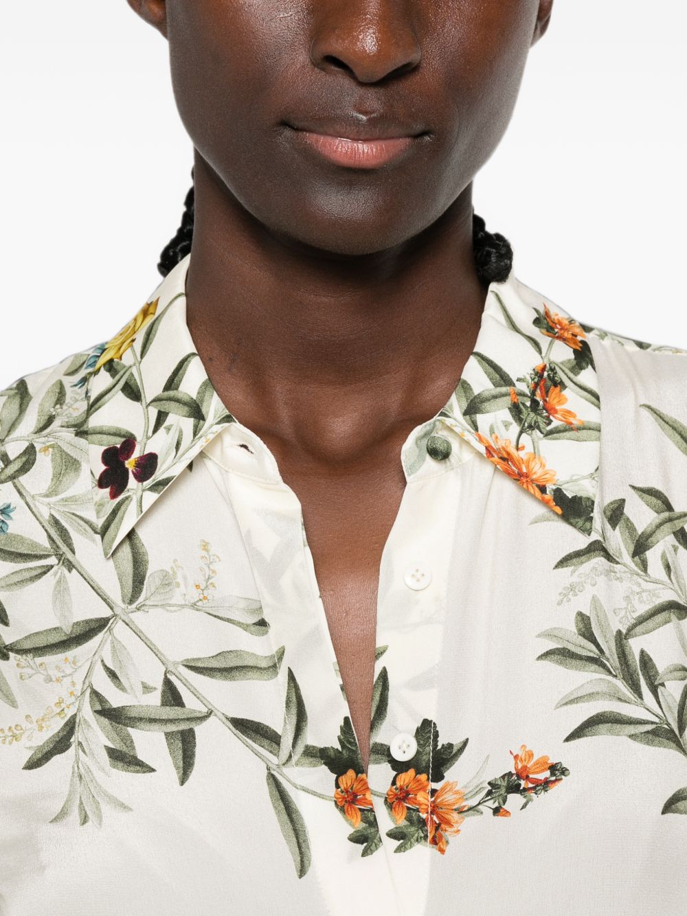 Alice + Olivia Shirt – 100% Silk - view 4