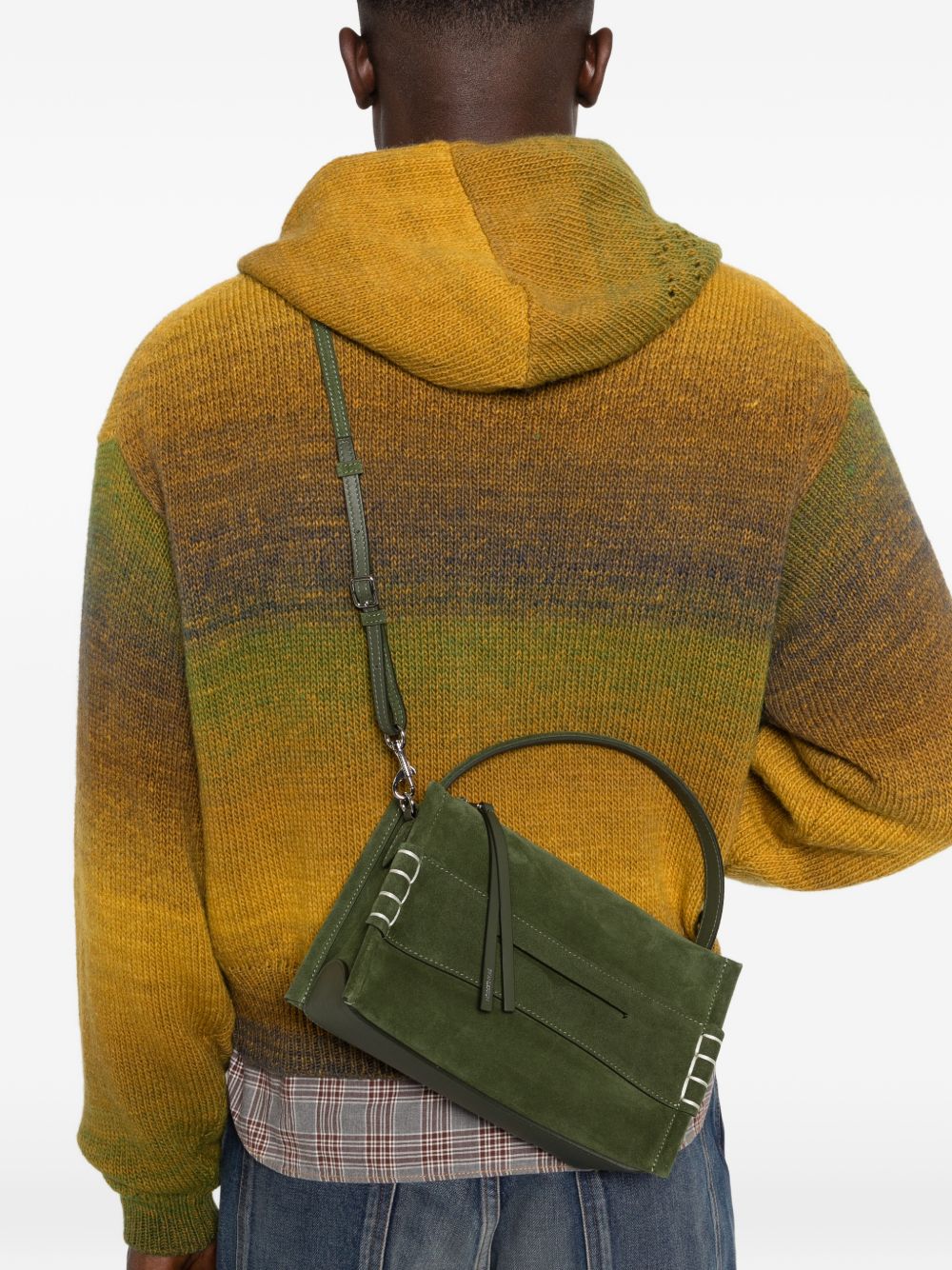 032C JW Anderson Loafer Medium Shoulder Bag – Calf Suede 100% - view 4