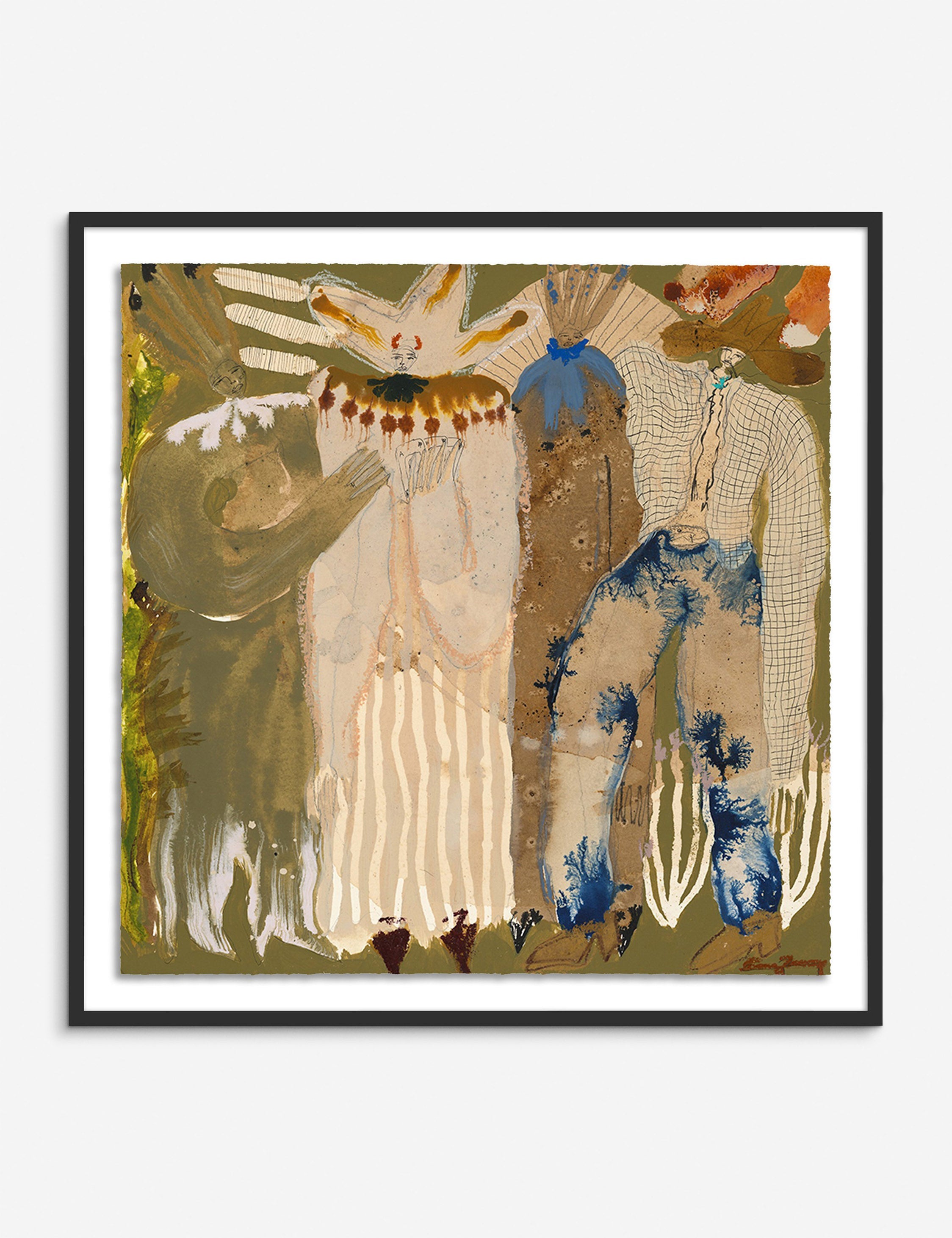 Lulu and Georgia Body Snatchers Wall Art by Caroline Pinney - view 2
