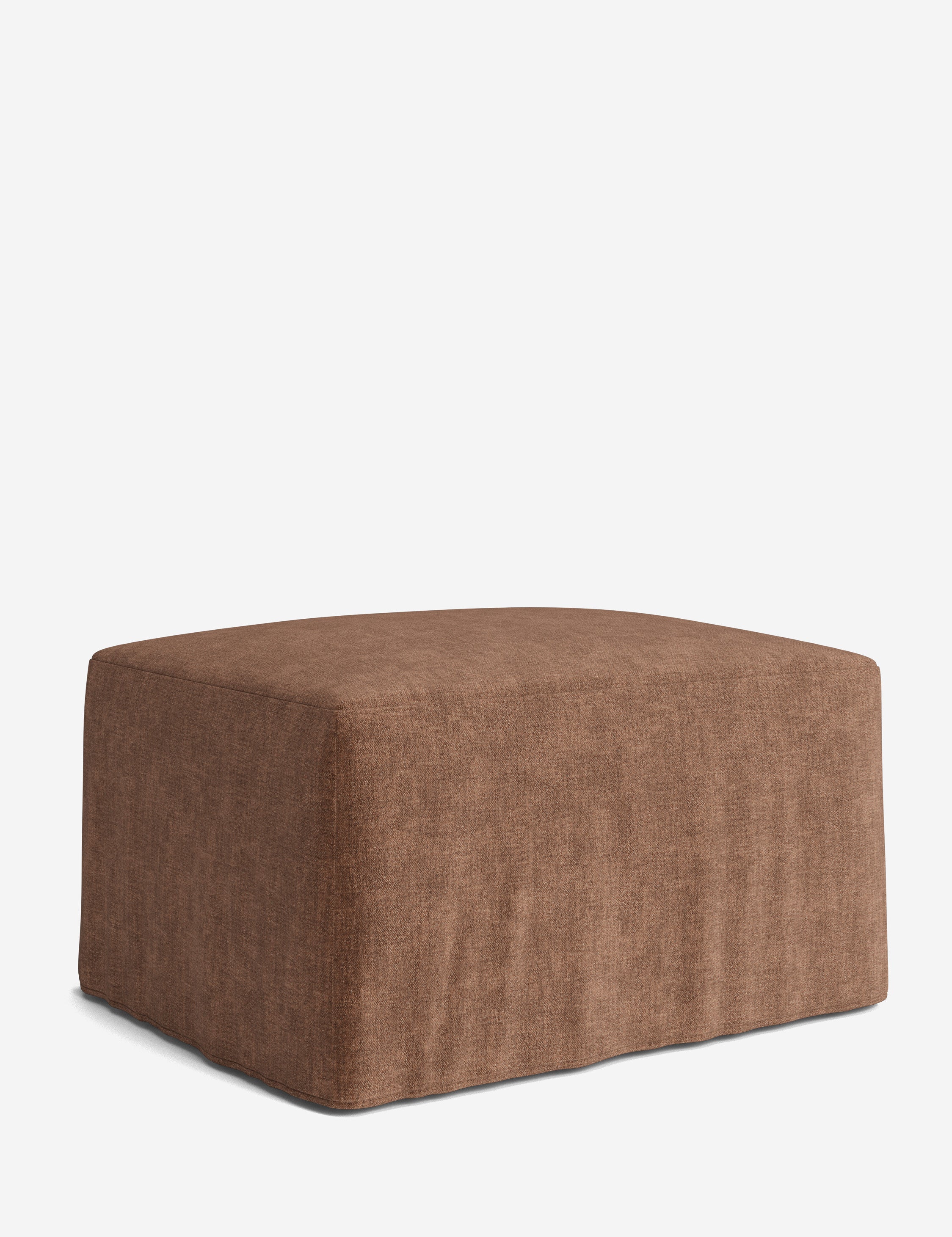Lulu and Georgia Portola Slipcover Ottoman - view 194