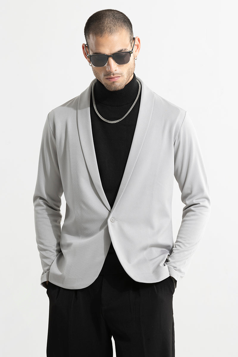 SNITCH Tensile Grey Light Weight Blazer