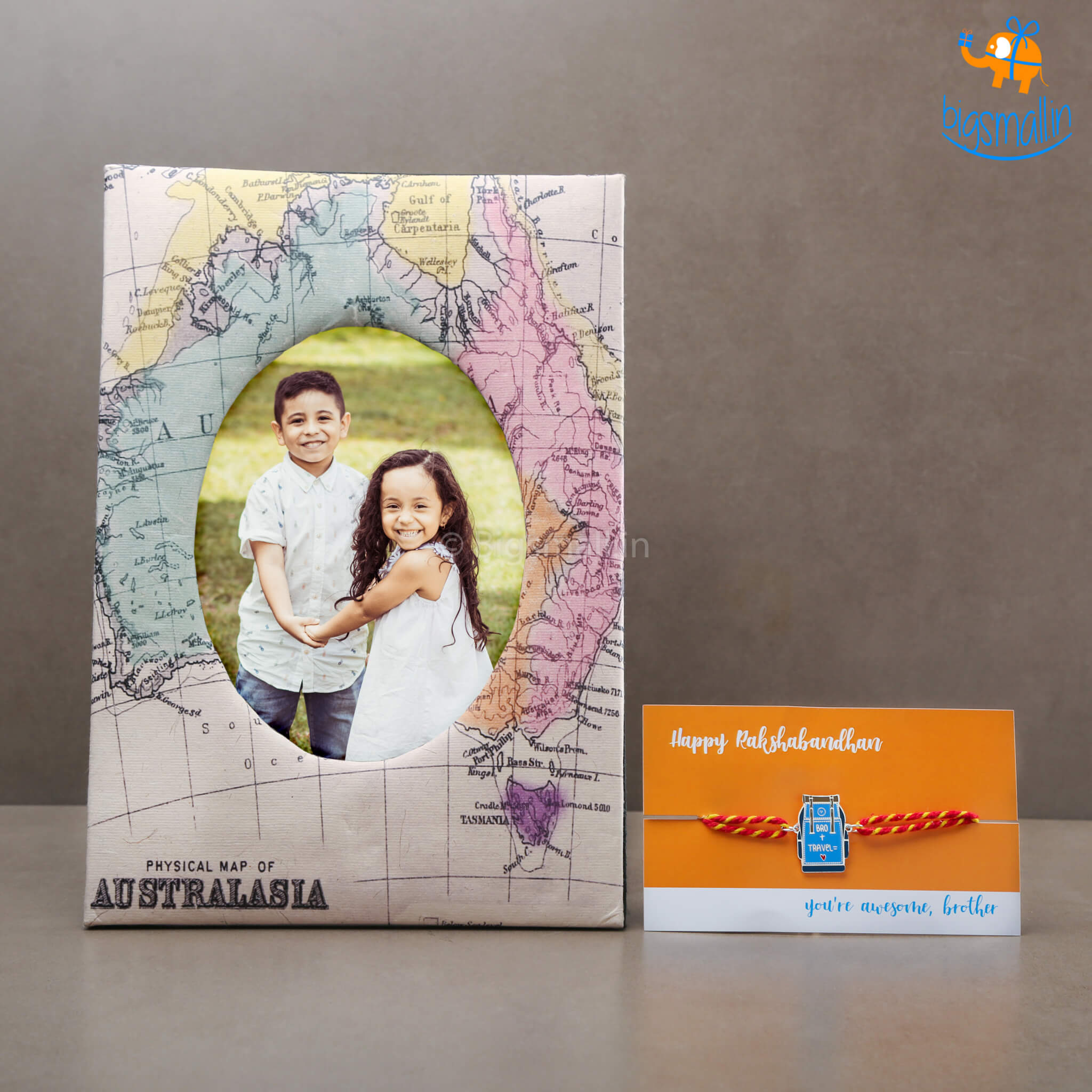 Bigsmall Traveler Bro Rakhi Gift Set - view 3