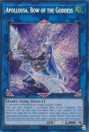Apollousa bow – Yu-Gi-Oh! Apollousa, Bow of the Goddess - Alternate Art - RA02-EN040 - Secret Rare - 1st Edition