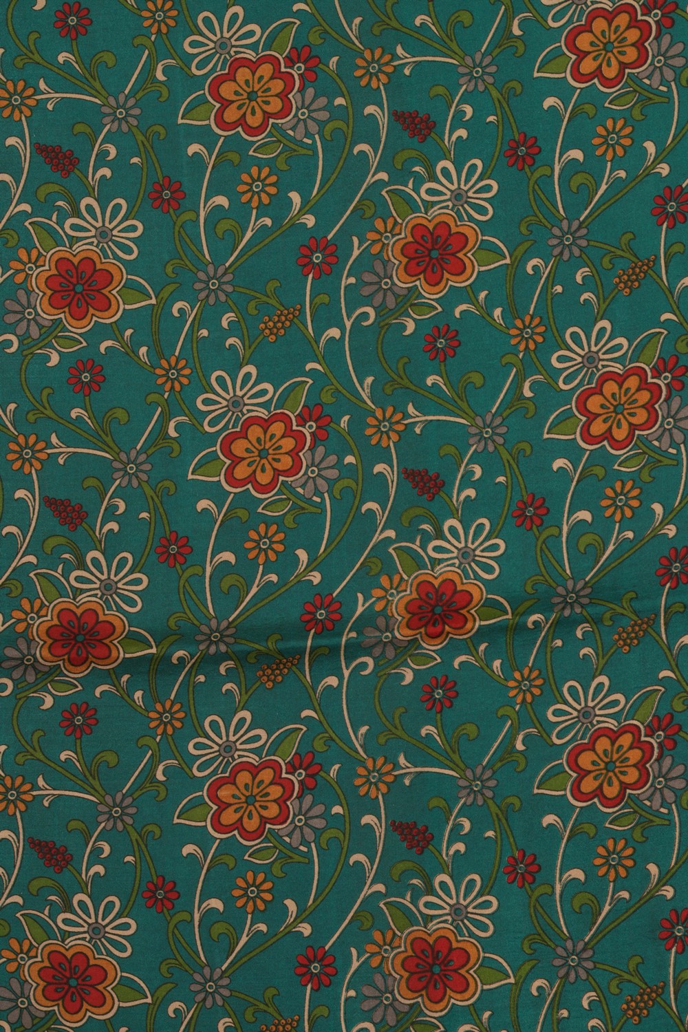 Kalanjali Floral Printed Silk Saree – Women's - view 2
