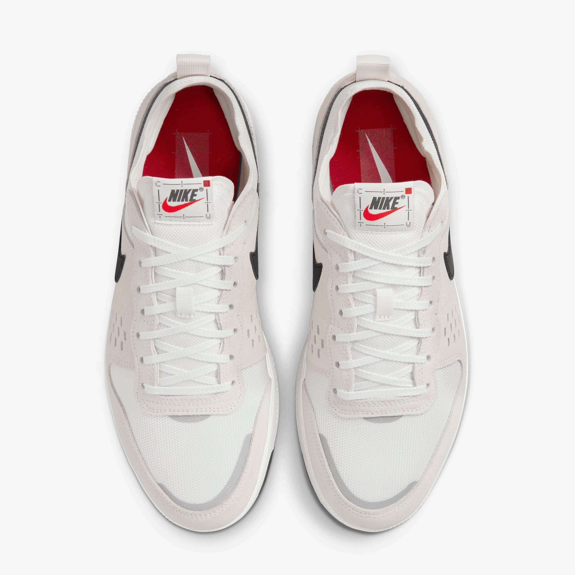 Nike | C1TY { SUMMIT WHITE/BLACK-FIRE RED - view 2