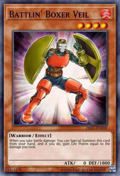 Yu-Gi-Oh! Battlin' Boxer Veil - PRIO-EN009 - Common - Unlimited