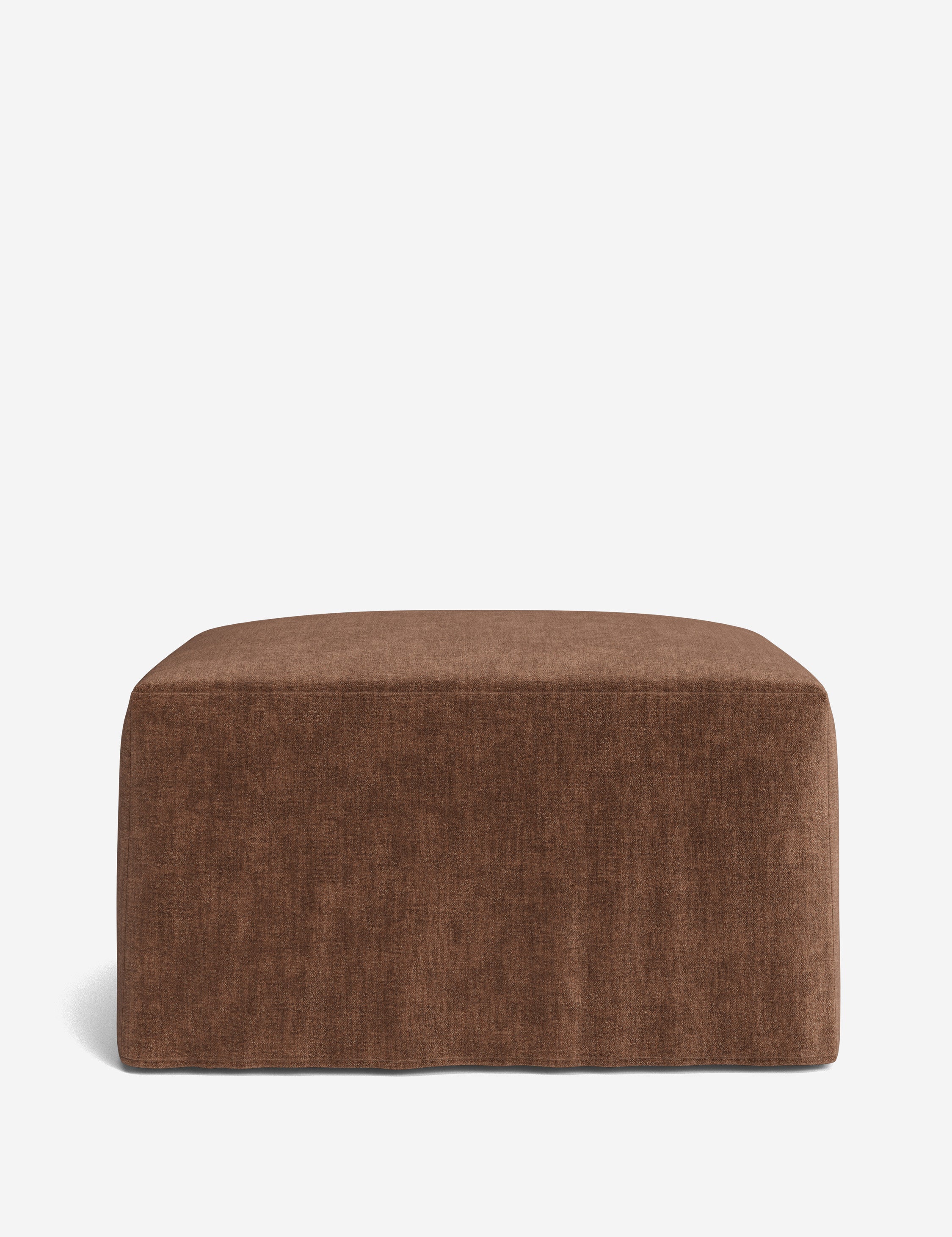 Lulu and Georgia Portola Slipcover Ottoman - view 6