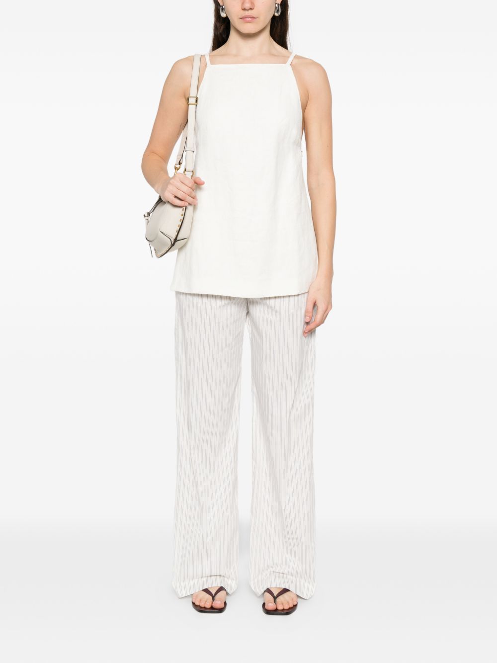 Iro Lia cotton blend trousers - view 3