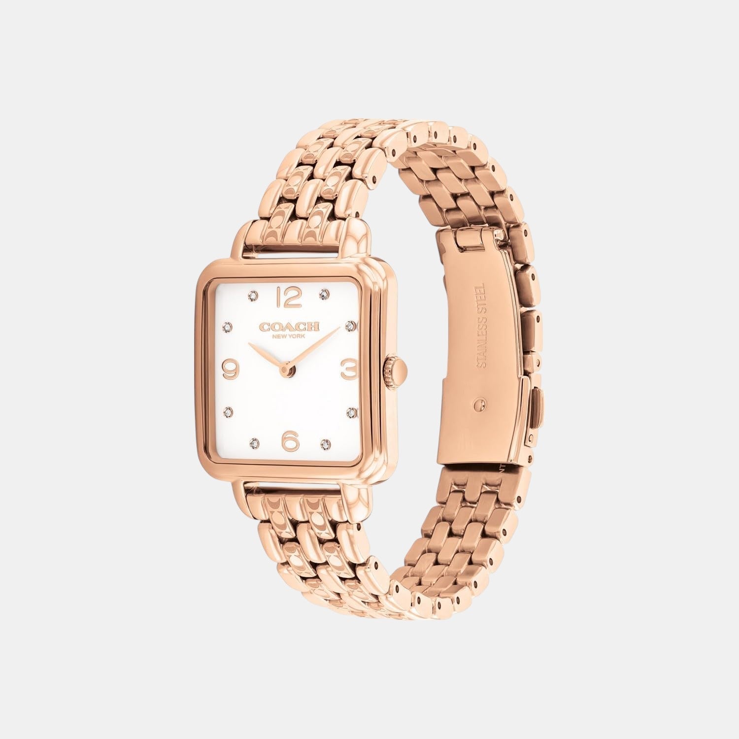 Coach Cass Women Quartz White Dial Analog Stainless Steel Watch 14504532 - view 2