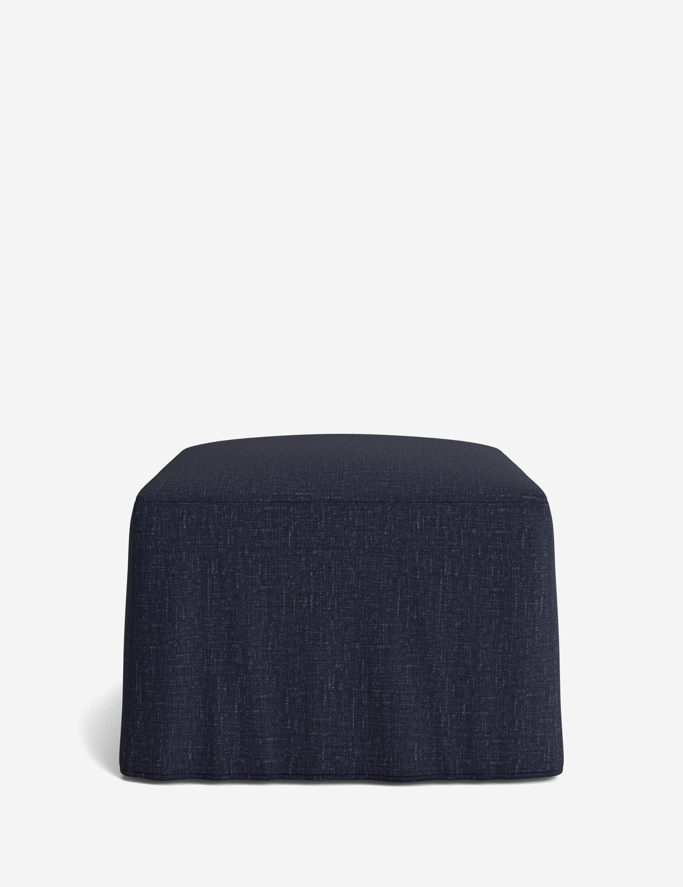 Lulu and Georgia Portola Slipcover Ottoman - view 150