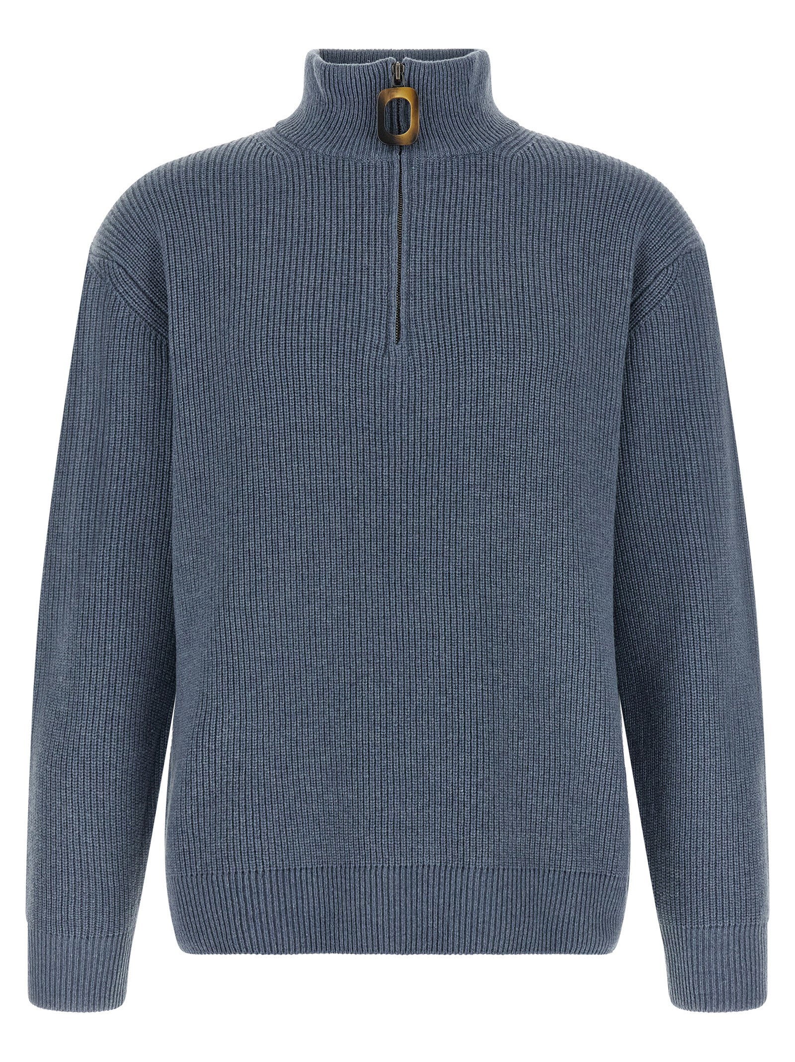 J w anderson – J.w.anderson Half-zip Sweater – 60% wool, 40% cotton