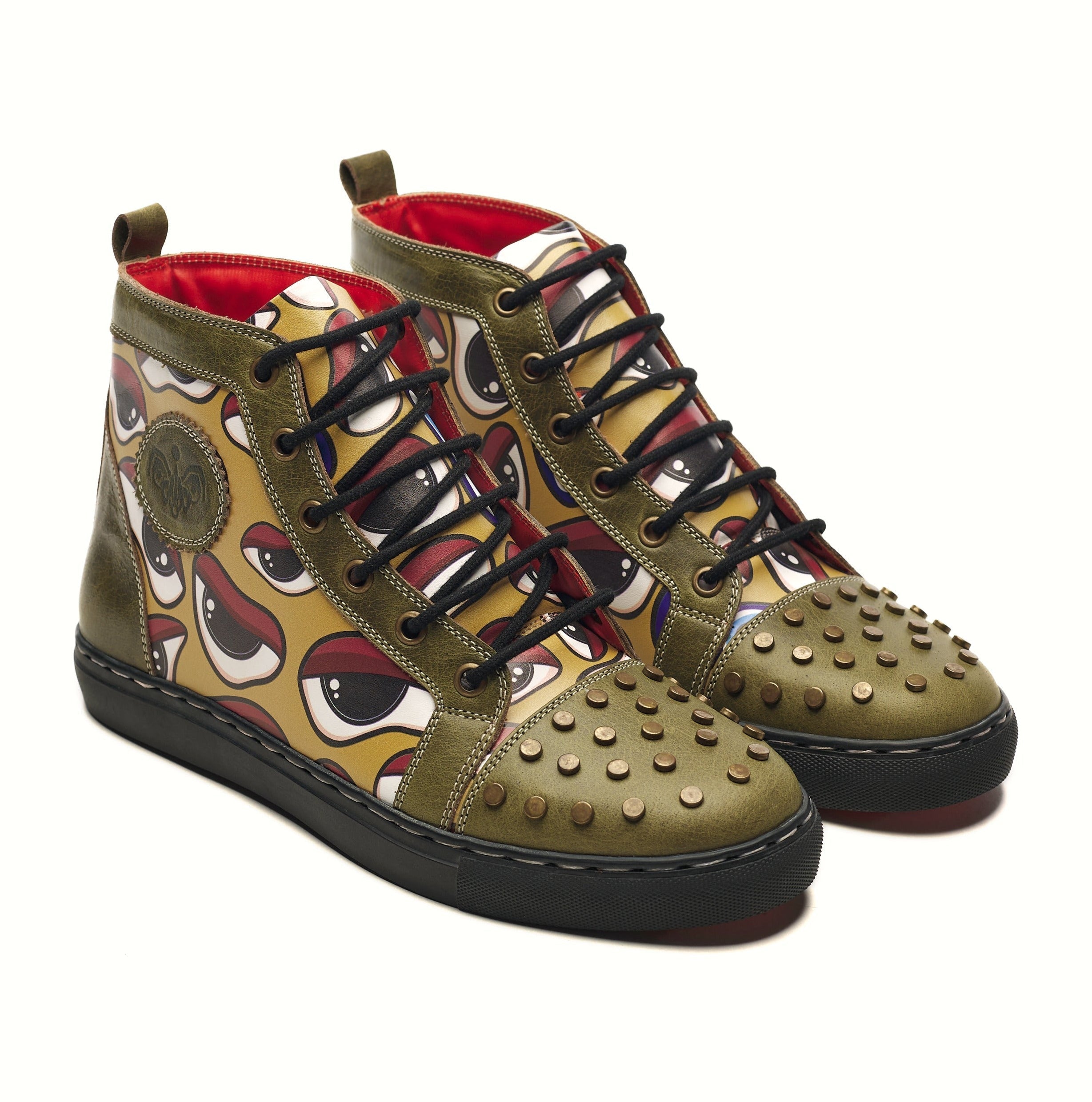 Women mustard – Banjaaran India 'Nazar' HighTops for Women – Mustard (discontinued)