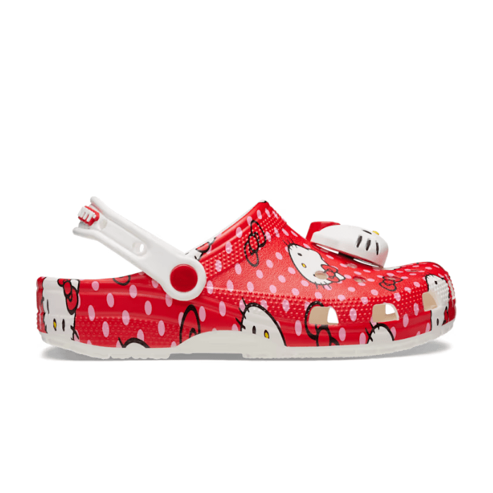 HYPE ELIXIR Crocs Classic Clog Hello Kitty Red Polka Dots