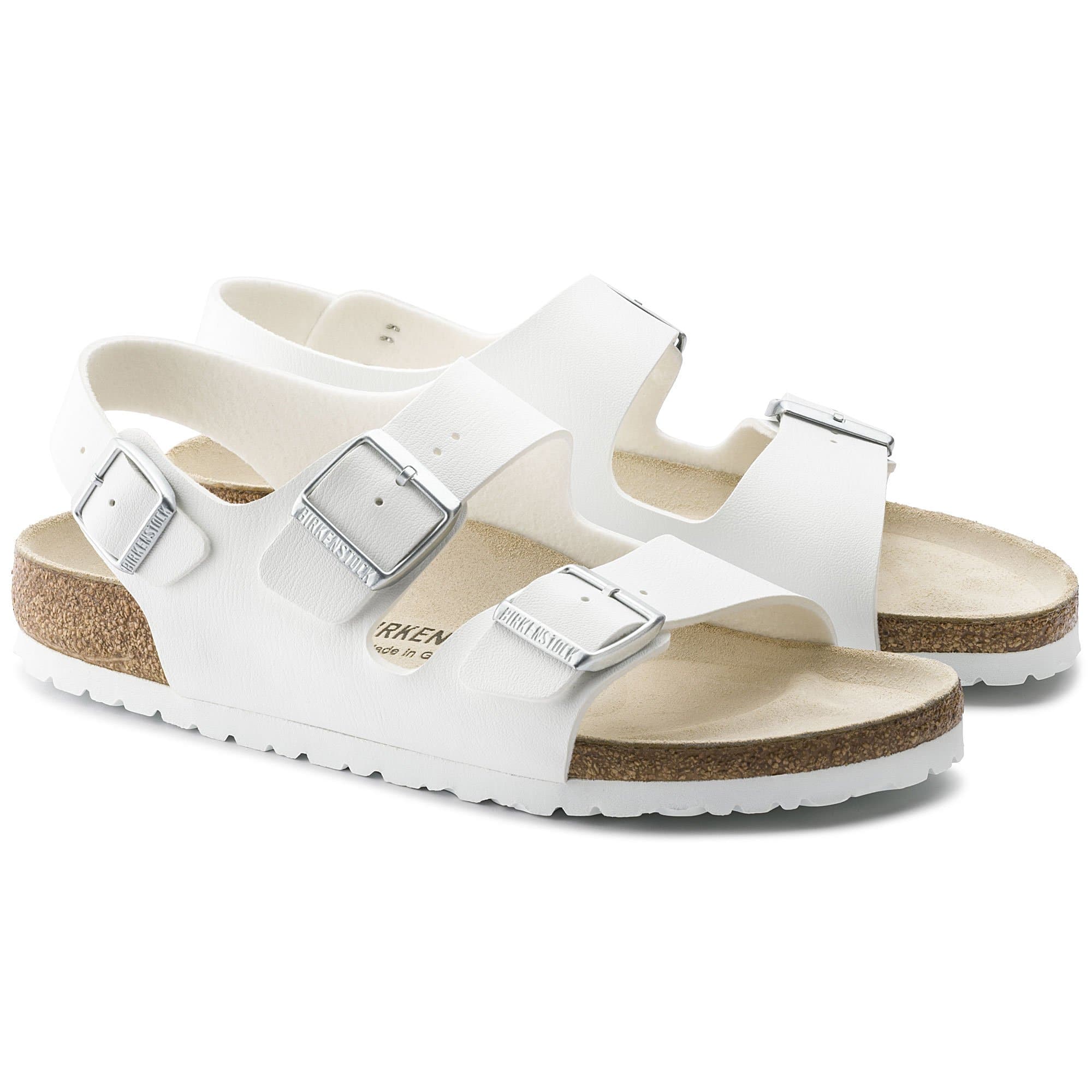 Birkenstock Milano Birko-Flor – White White - view 3